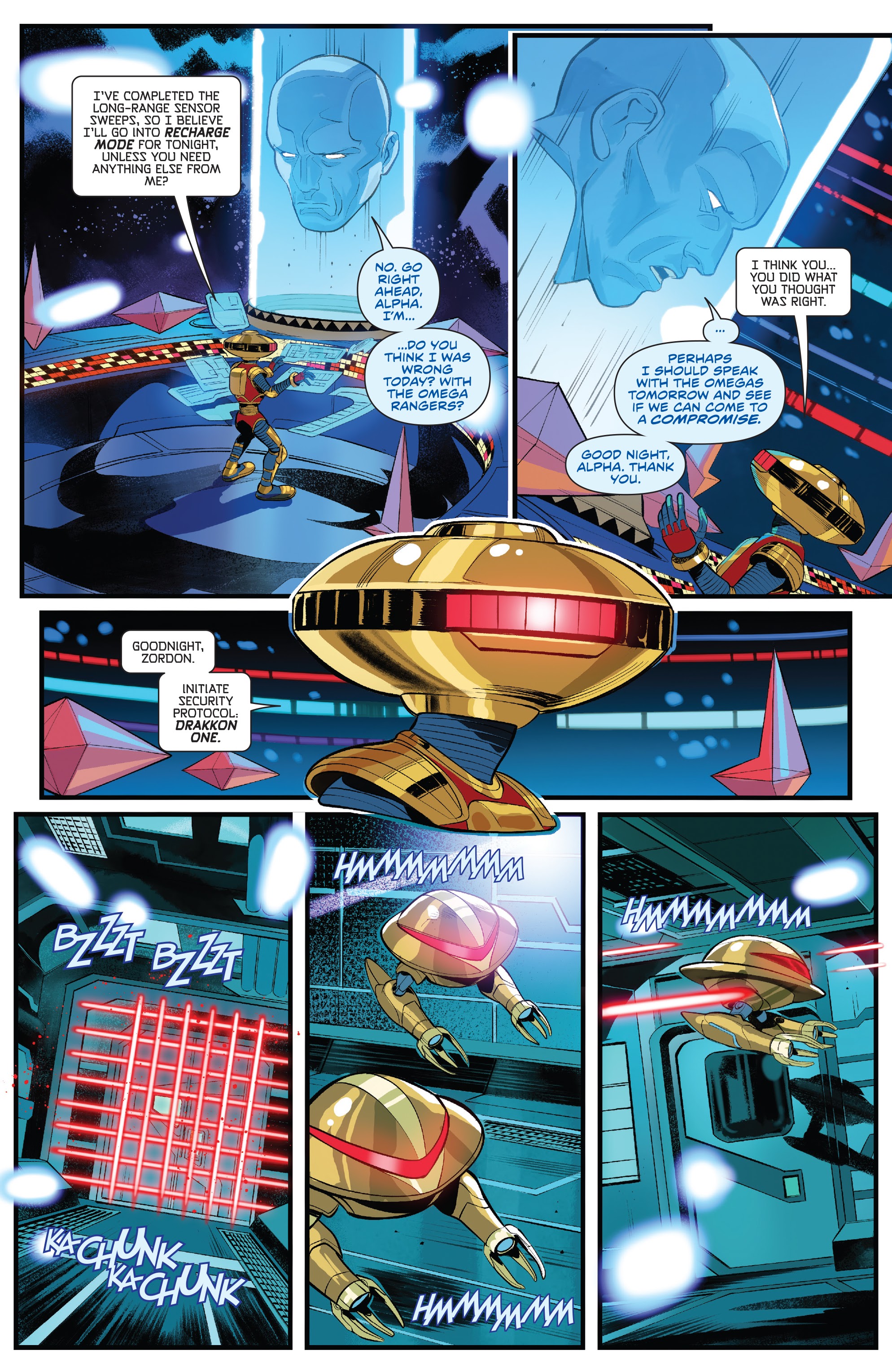 Read online Power Rangers comic -  Issue #1 - 21
