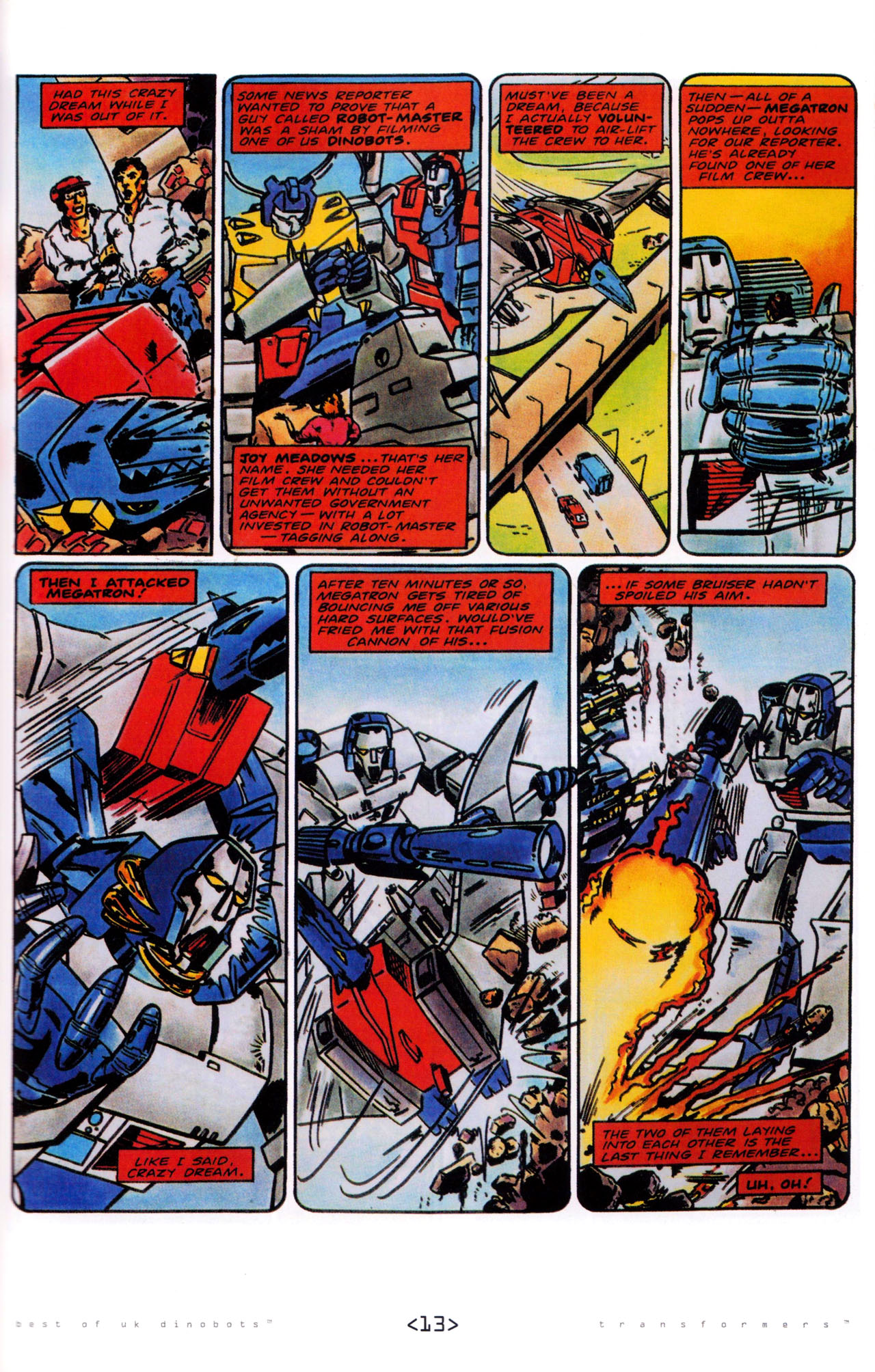 Read online The Transformers: Best of UK: Dinobots comic -  Issue #5 - 15