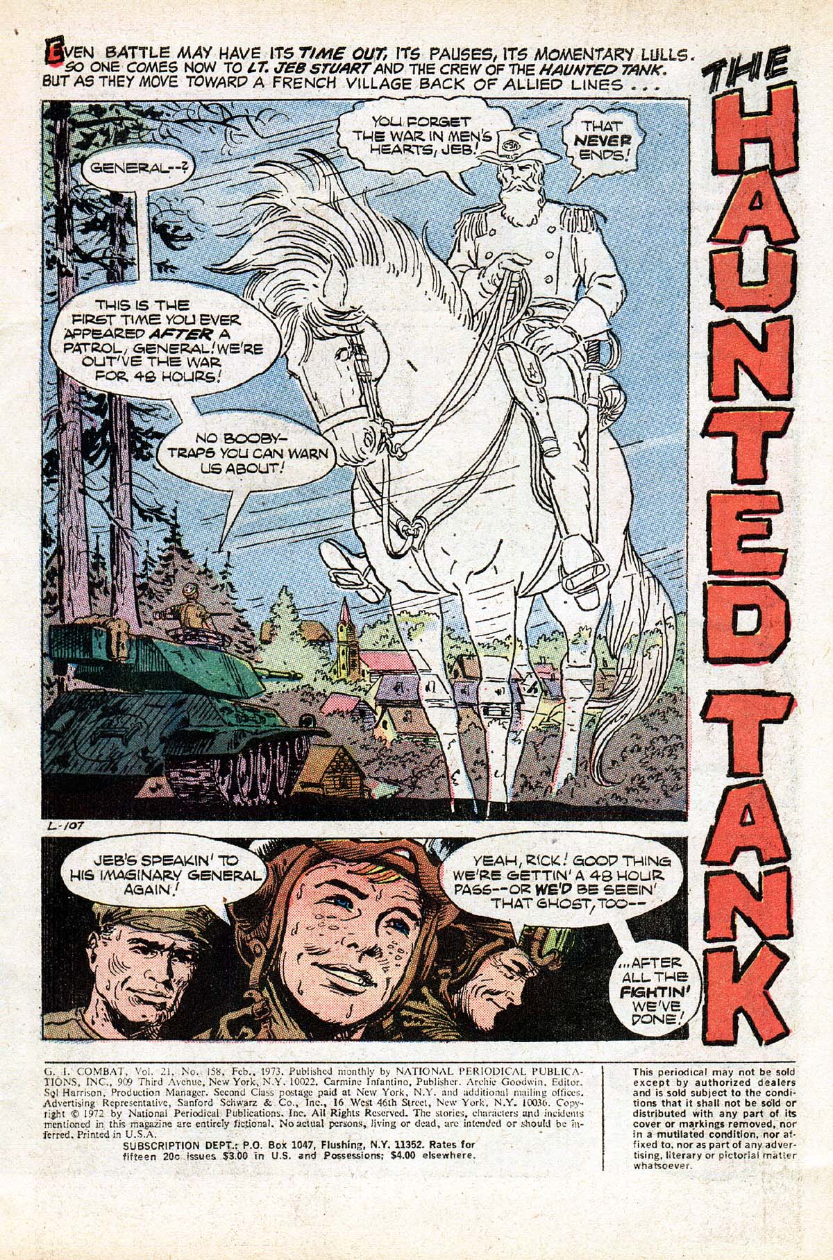 Read online G.I. Combat (1952) comic -  Issue #158 - 3