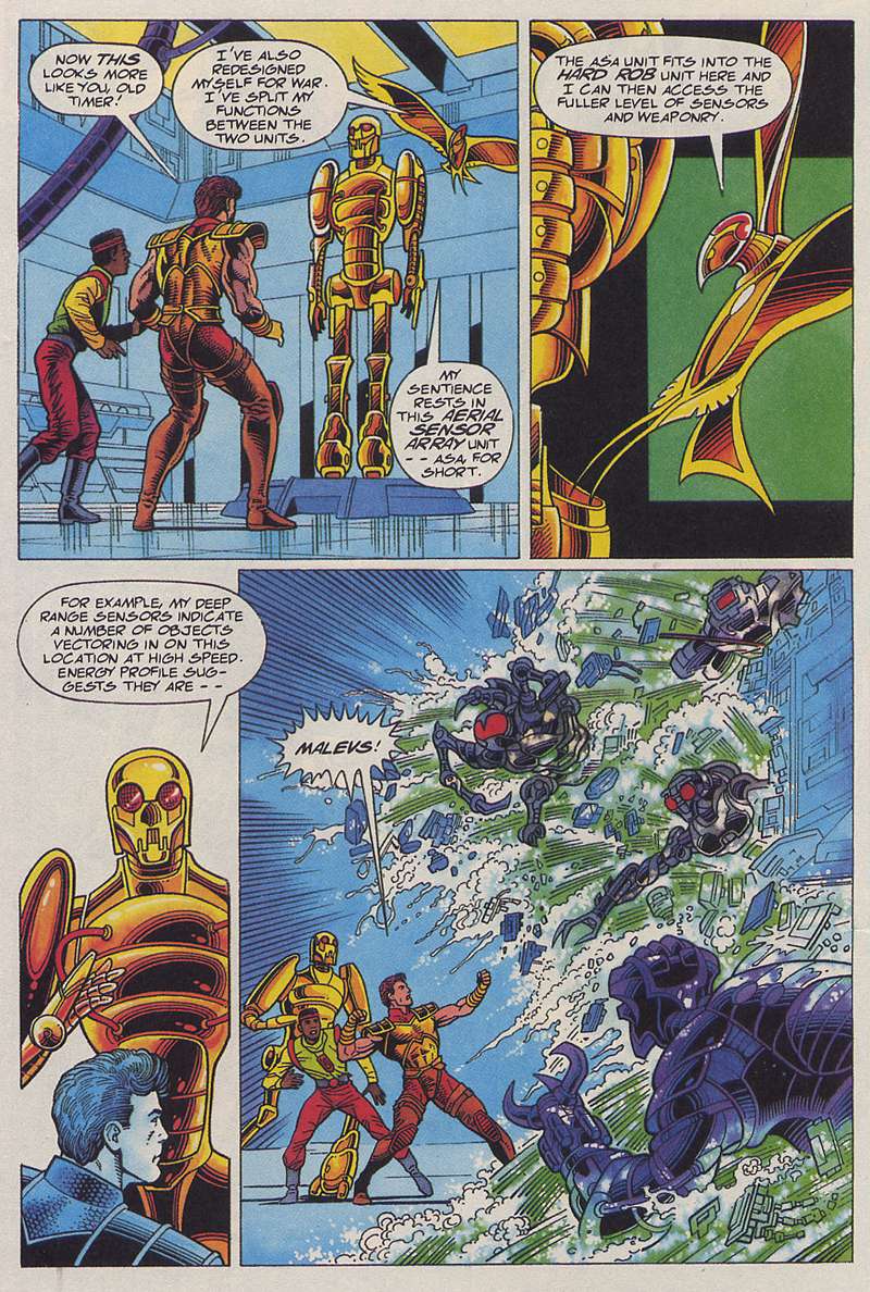 Read online Magnus Robot Fighter (1991) comic -  Issue #25 - 19