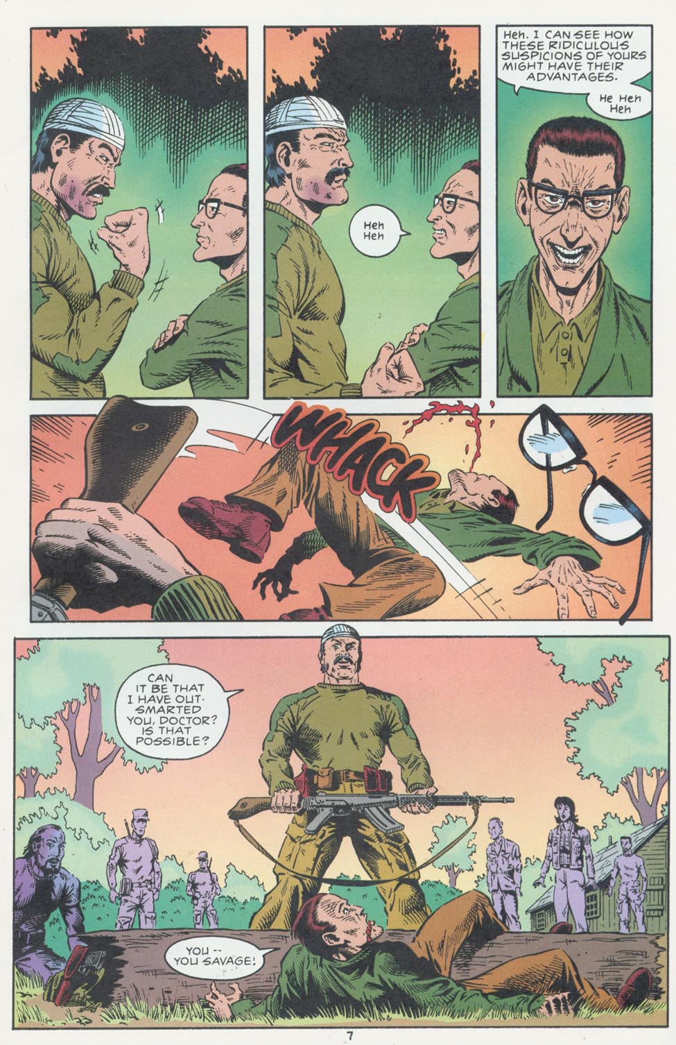 Read online The Thing From Another World: Climate of Fear comic -  Issue #2 - 9