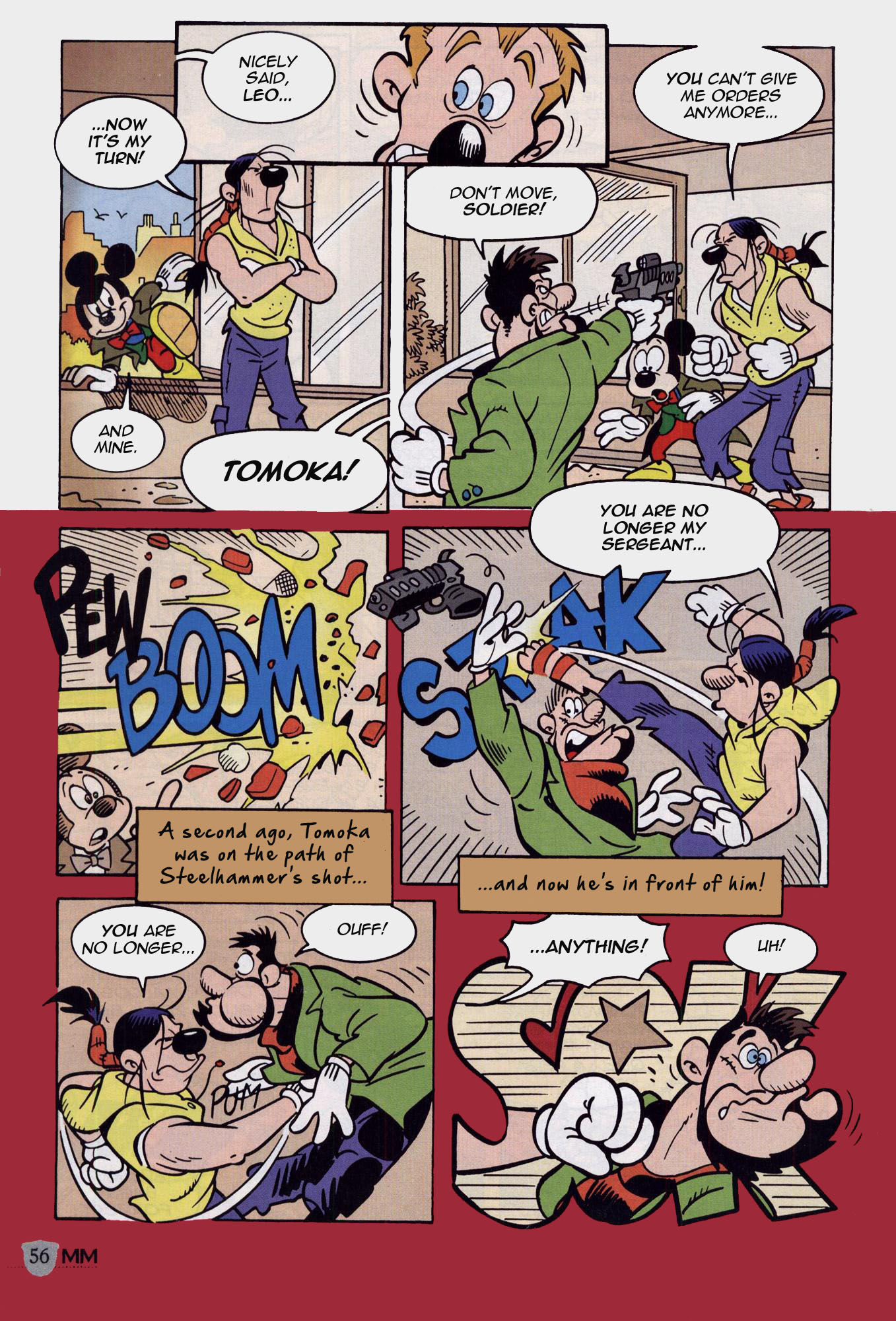 Read online Mickey Mouse Mystery Magazine comic -  Issue #1 - 56
