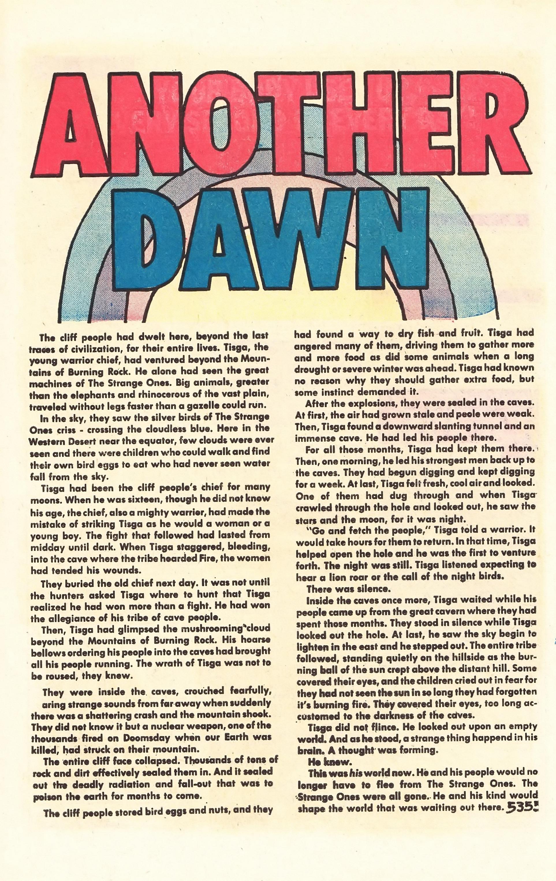 Read online Doomsday   1 (1975) comic -  Issue #6 - 28