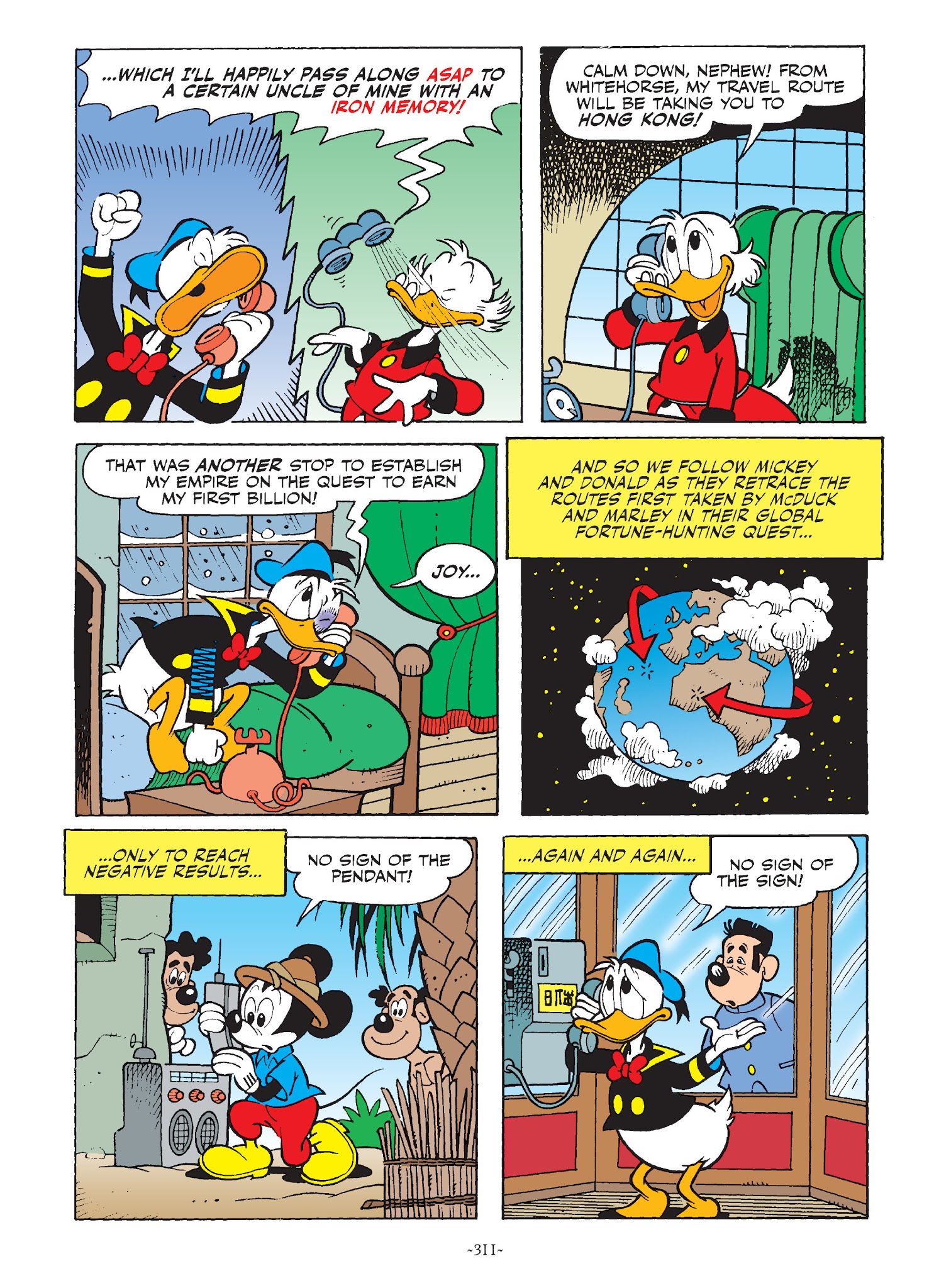 Read online Mickey and Donald: The Search For the Zodiac Stone comic -  Issue # TPB - 310