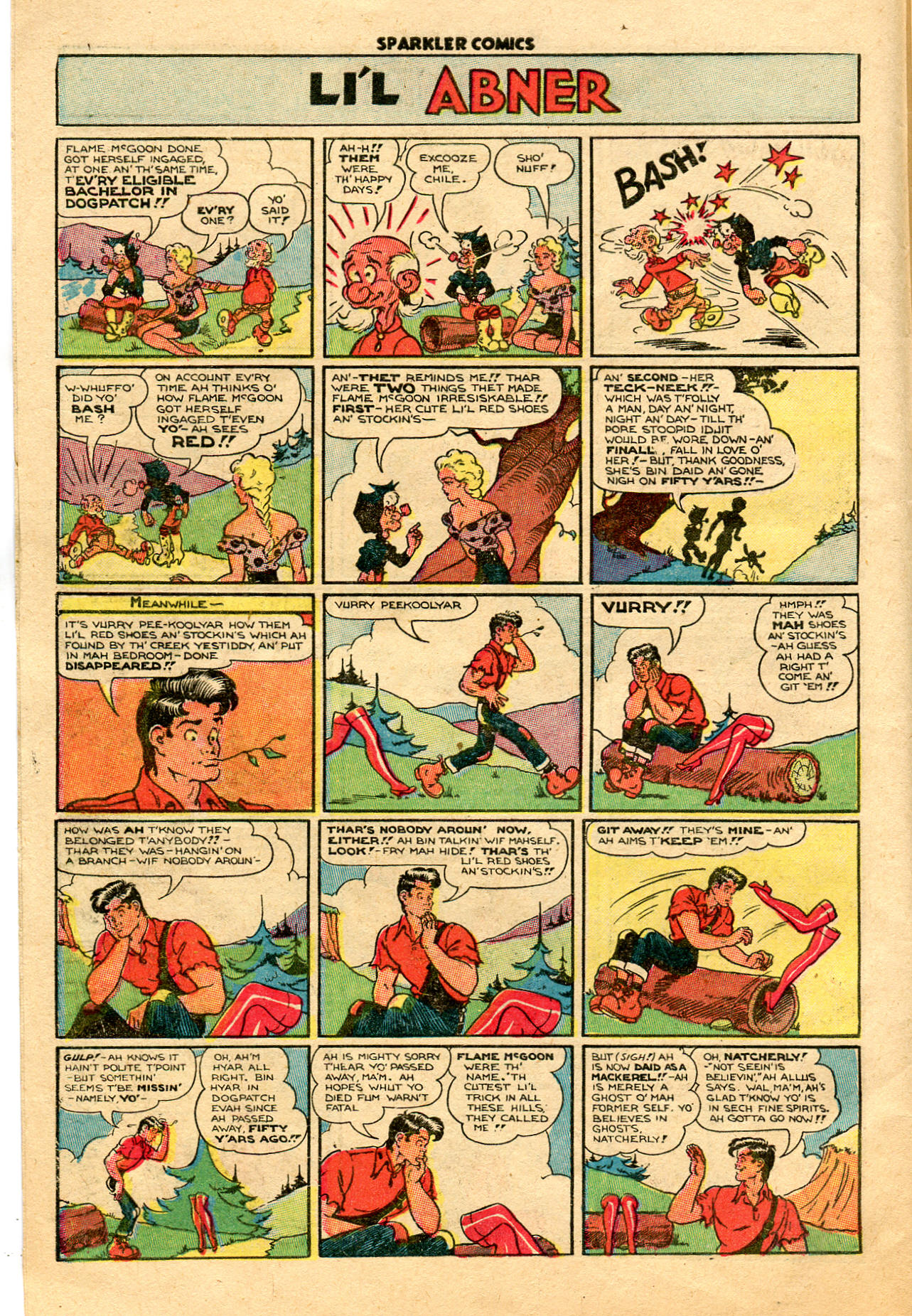 Read online Sparkler Comics comic -  Issue #59 - 10