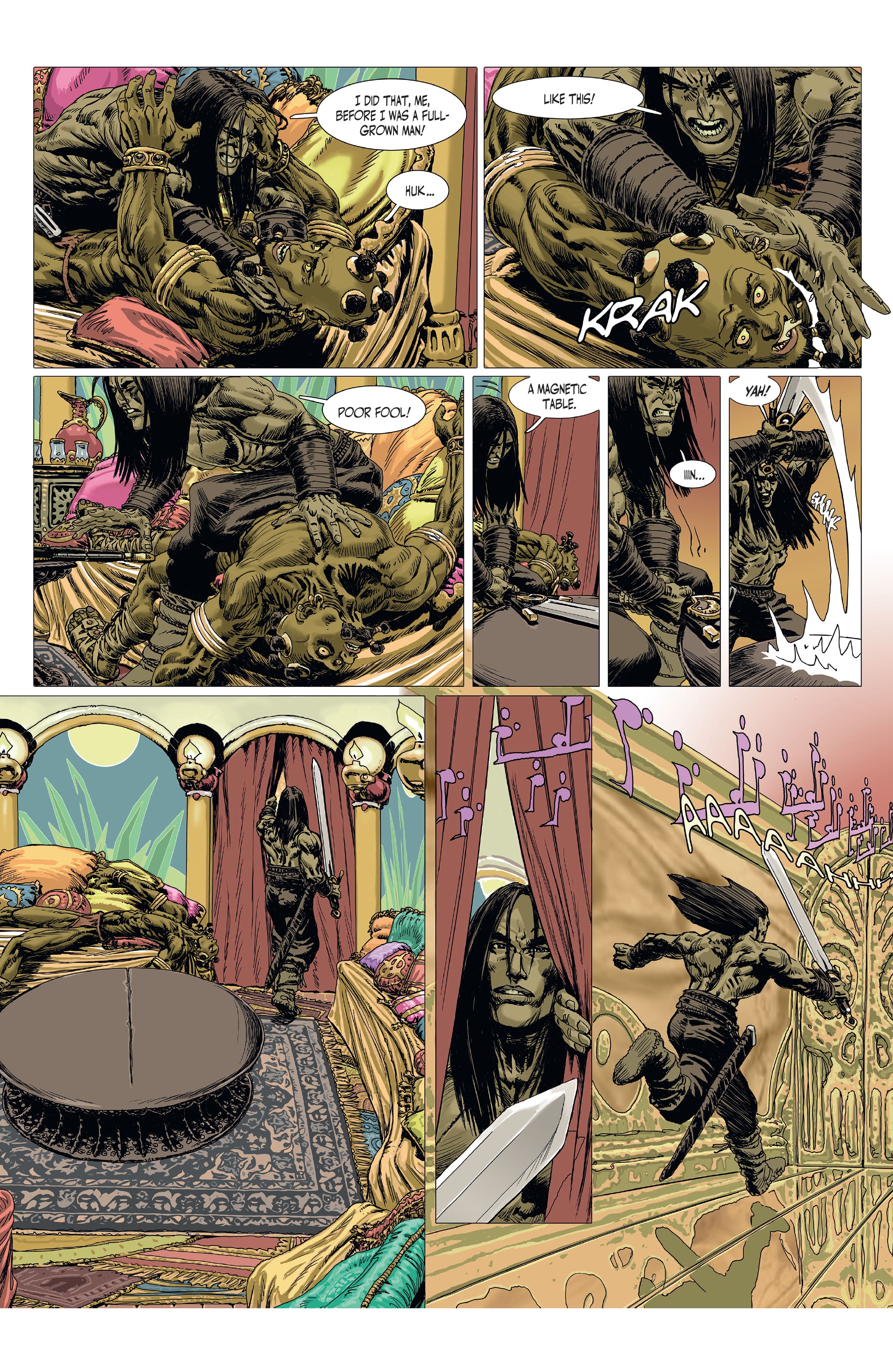 Read online The Cimmerian: The Man-Eaters Of Zamboula comic -  Issue #2 - 15