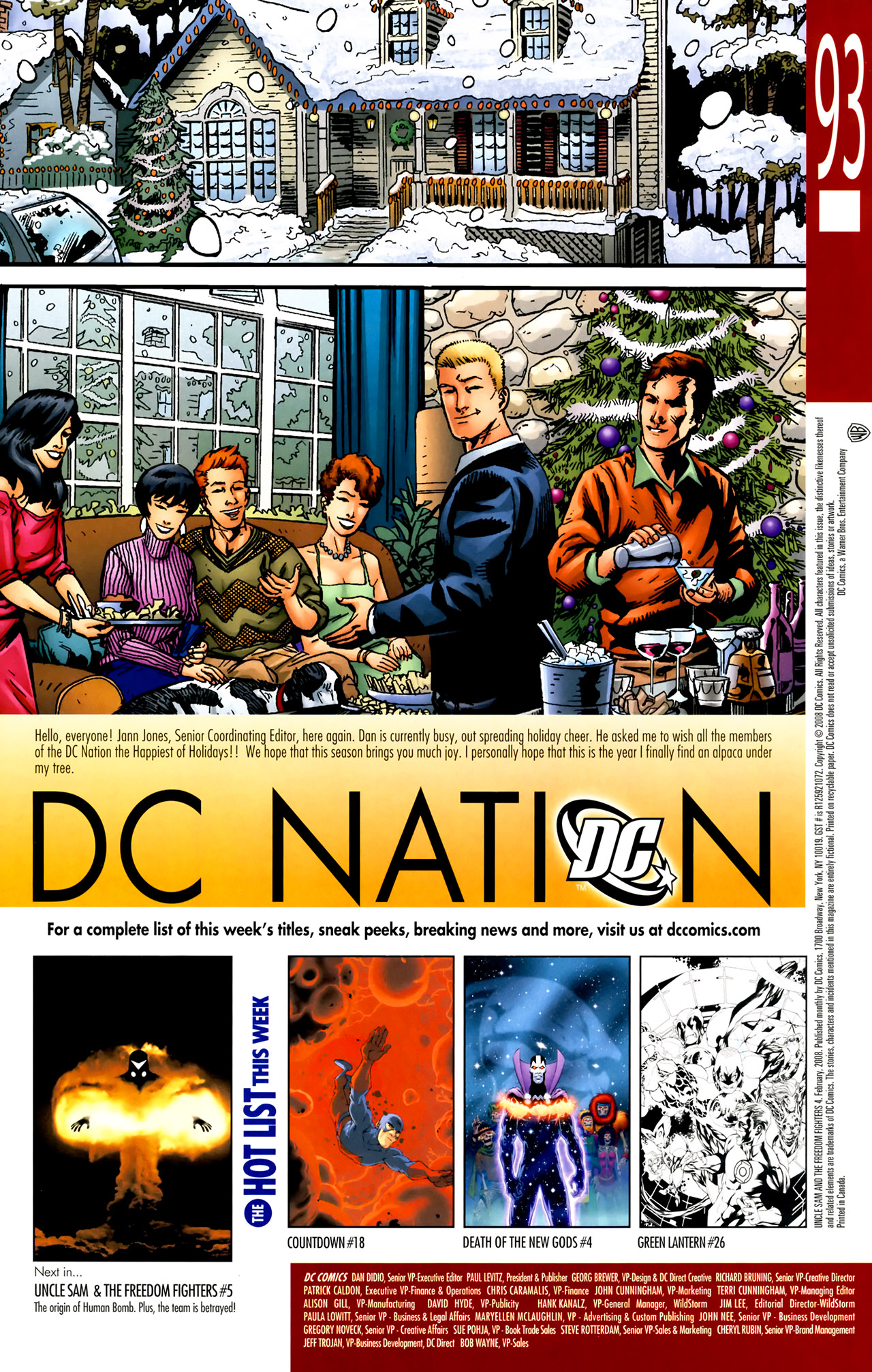 Read online Uncle Sam and the Freedom Fighters (2007) comic -  Issue #4 - 23
