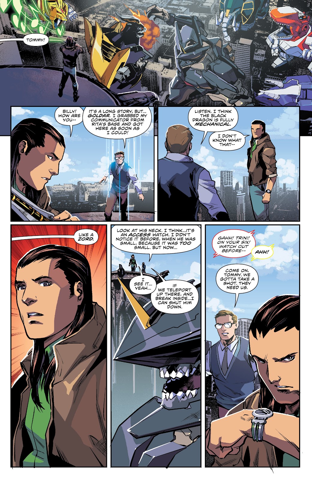 Mighty Morphin Power Rangers issue 9 - Page 13