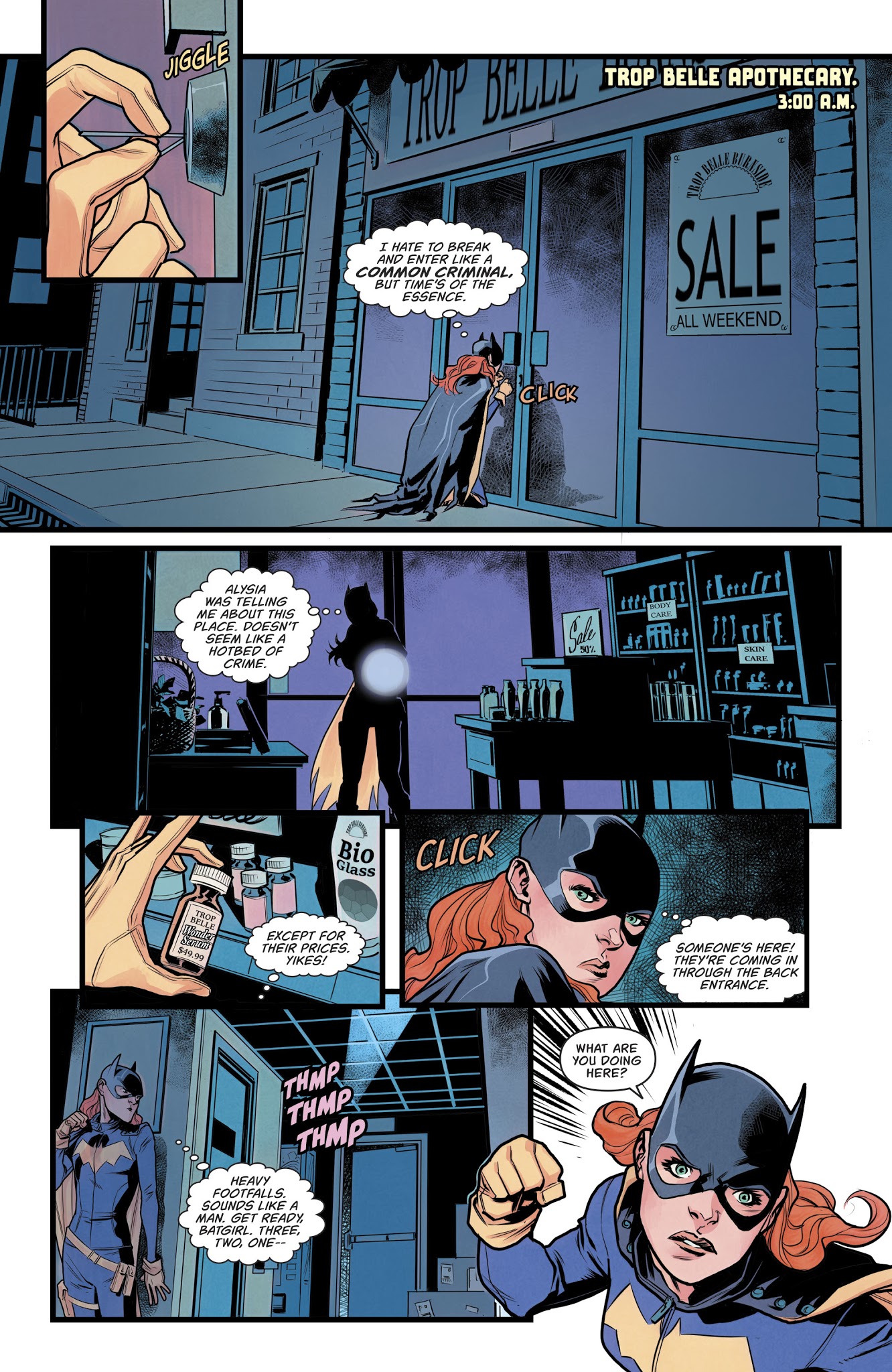 Read online Batgirl (2016) comic -  Issue #21 - 9