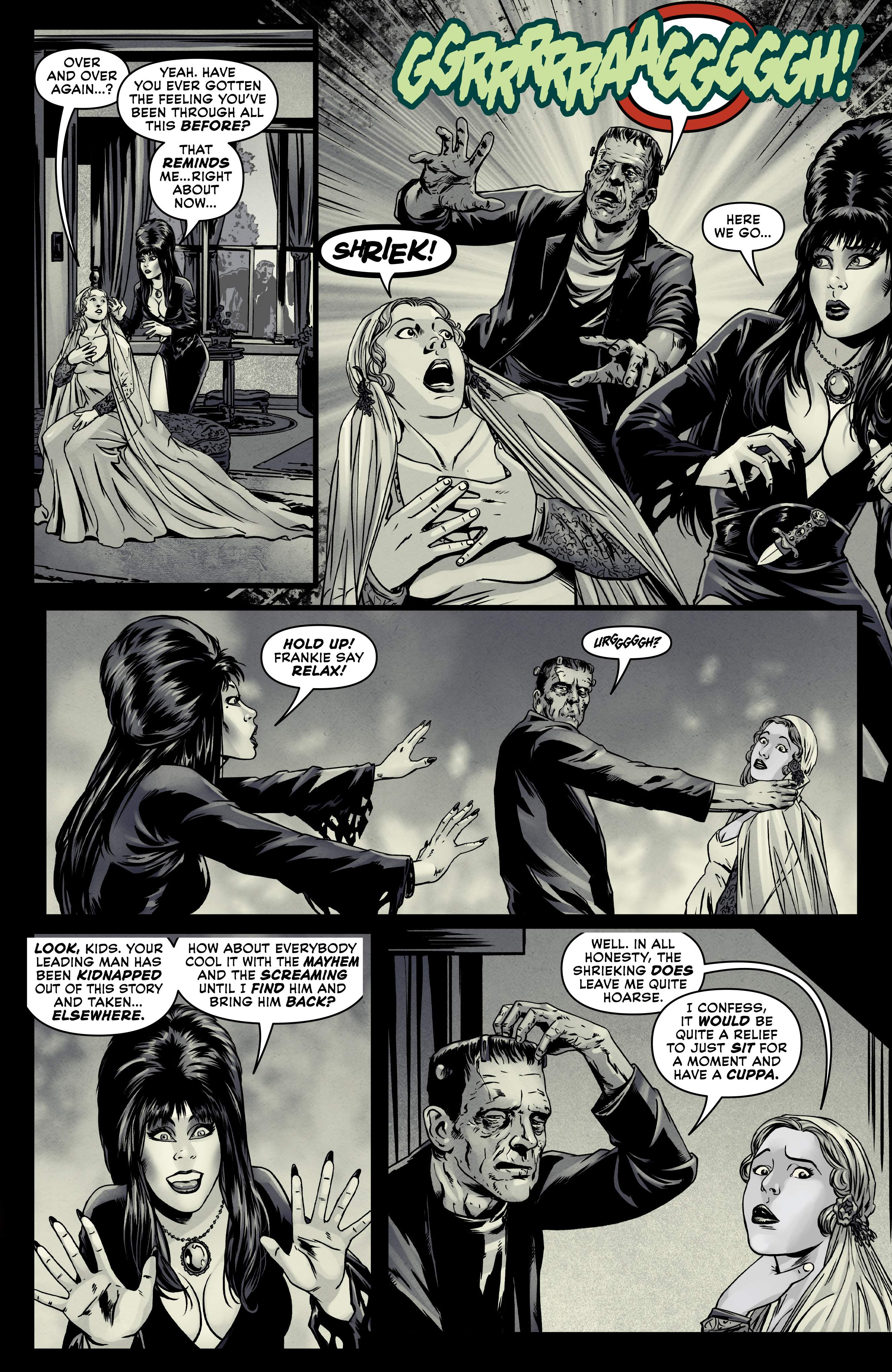 Read online Elvira in Monsterland comic -  Issue #2 - 13