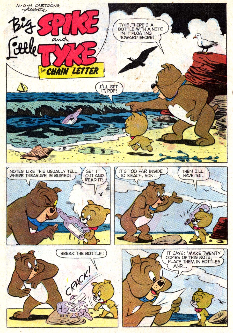 Read online M.G.M's The Mouse Musketeers comic -  Issue #12 - 16