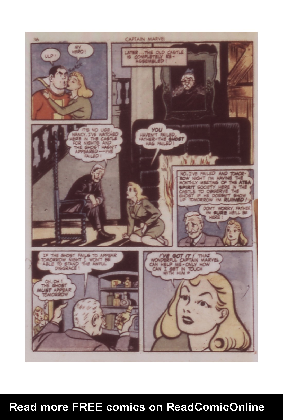Read online Captain Marvel Adventures comic -  Issue #21 - 36