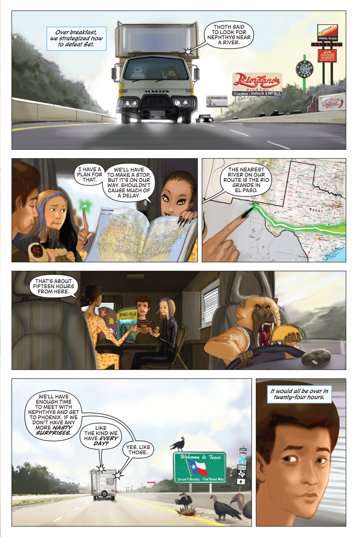 Read online The Kane Chronicles comic -  Issue # TPB 1 - 127