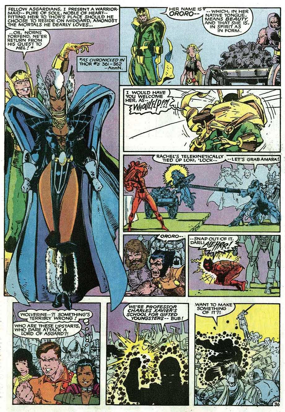 Read online Uncanny X-Men (1963) comic -  Issue # _Annual 9 - 38