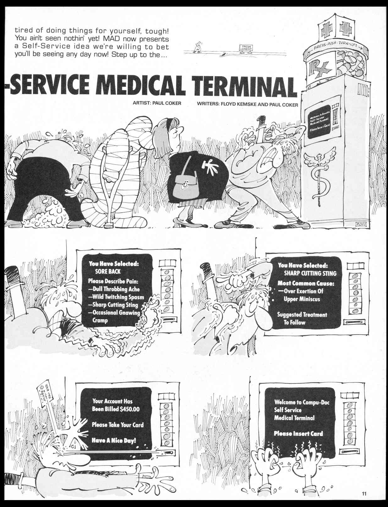 Read online MAD comic -  Issue #291 - 13