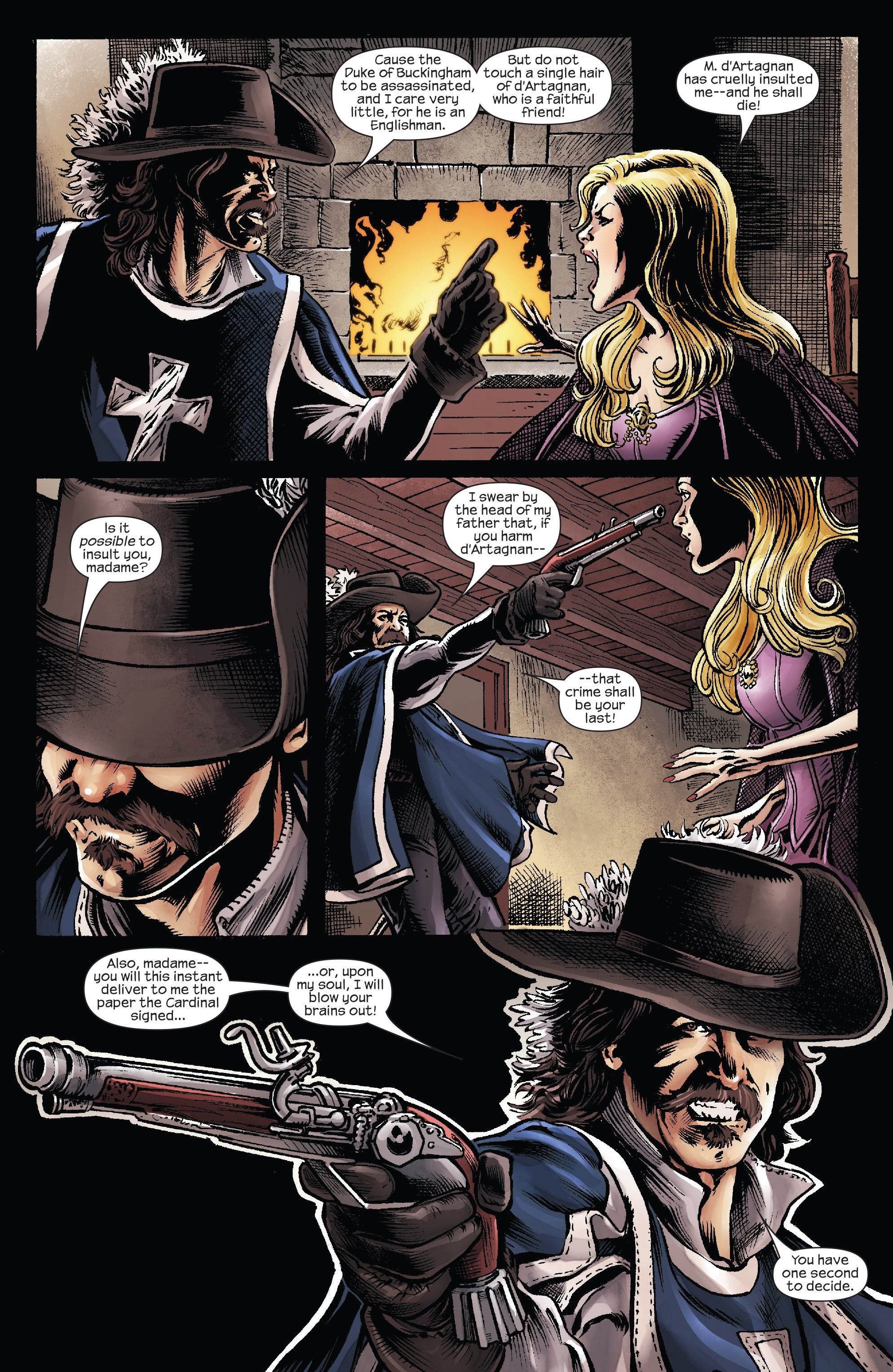 Read online Marvel Illustrated: The Three Musketeers comic -  Issue #5 - 8