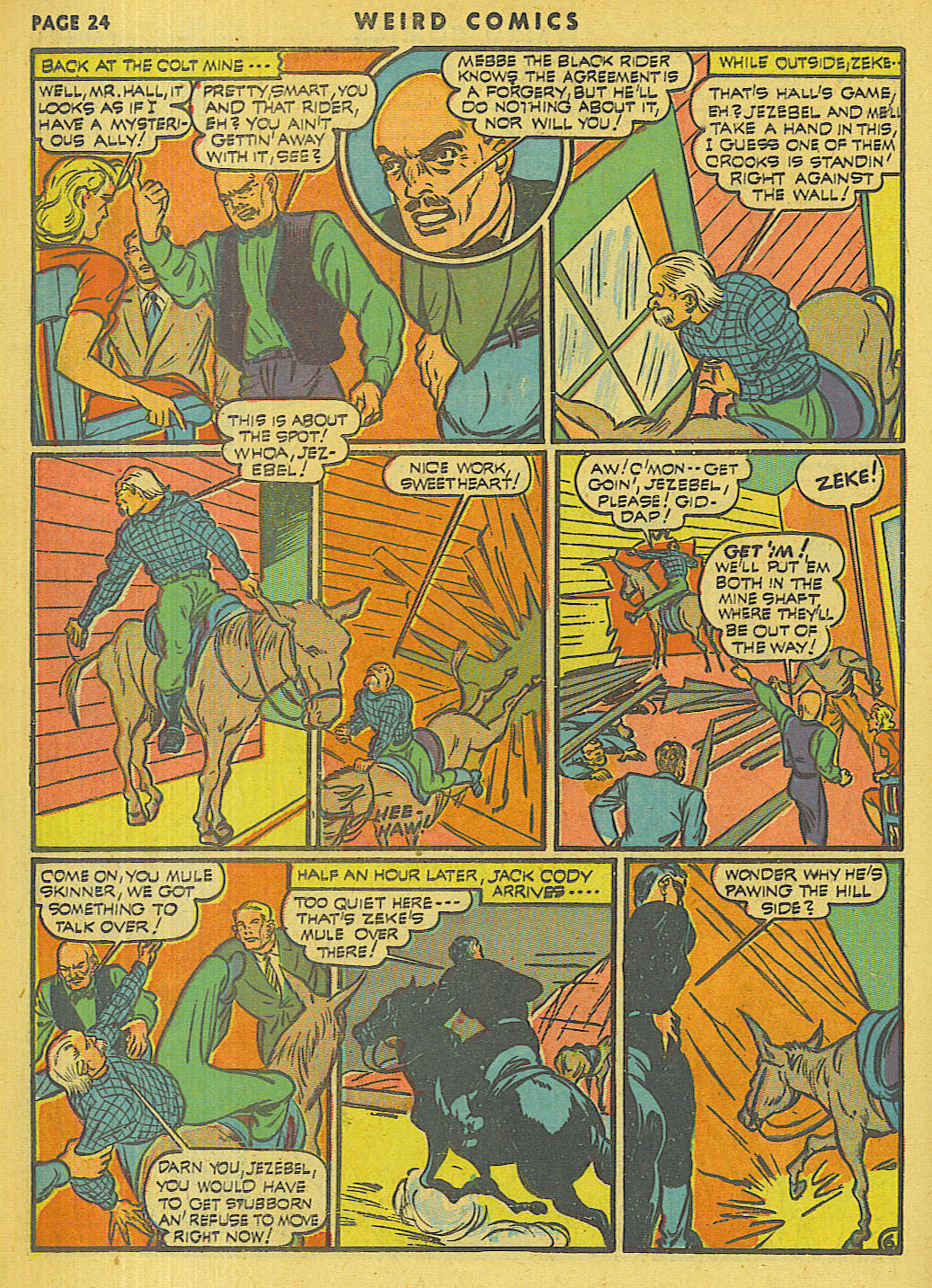 Read online Weird Comics comic -  Issue #17 - 25