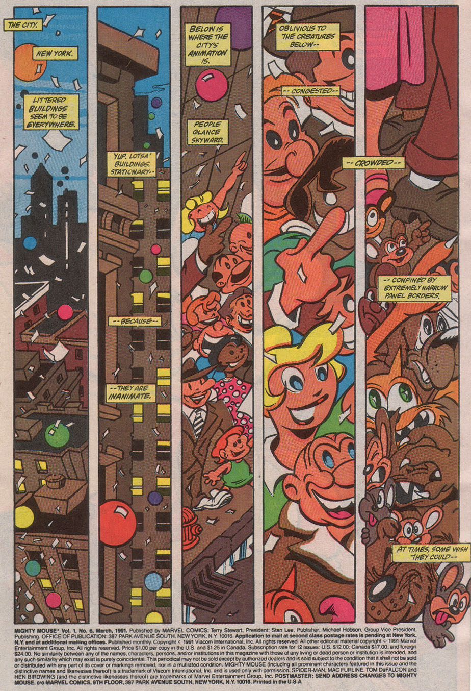 Mighty Mouse (1990) Issue #6 #6 - English 3