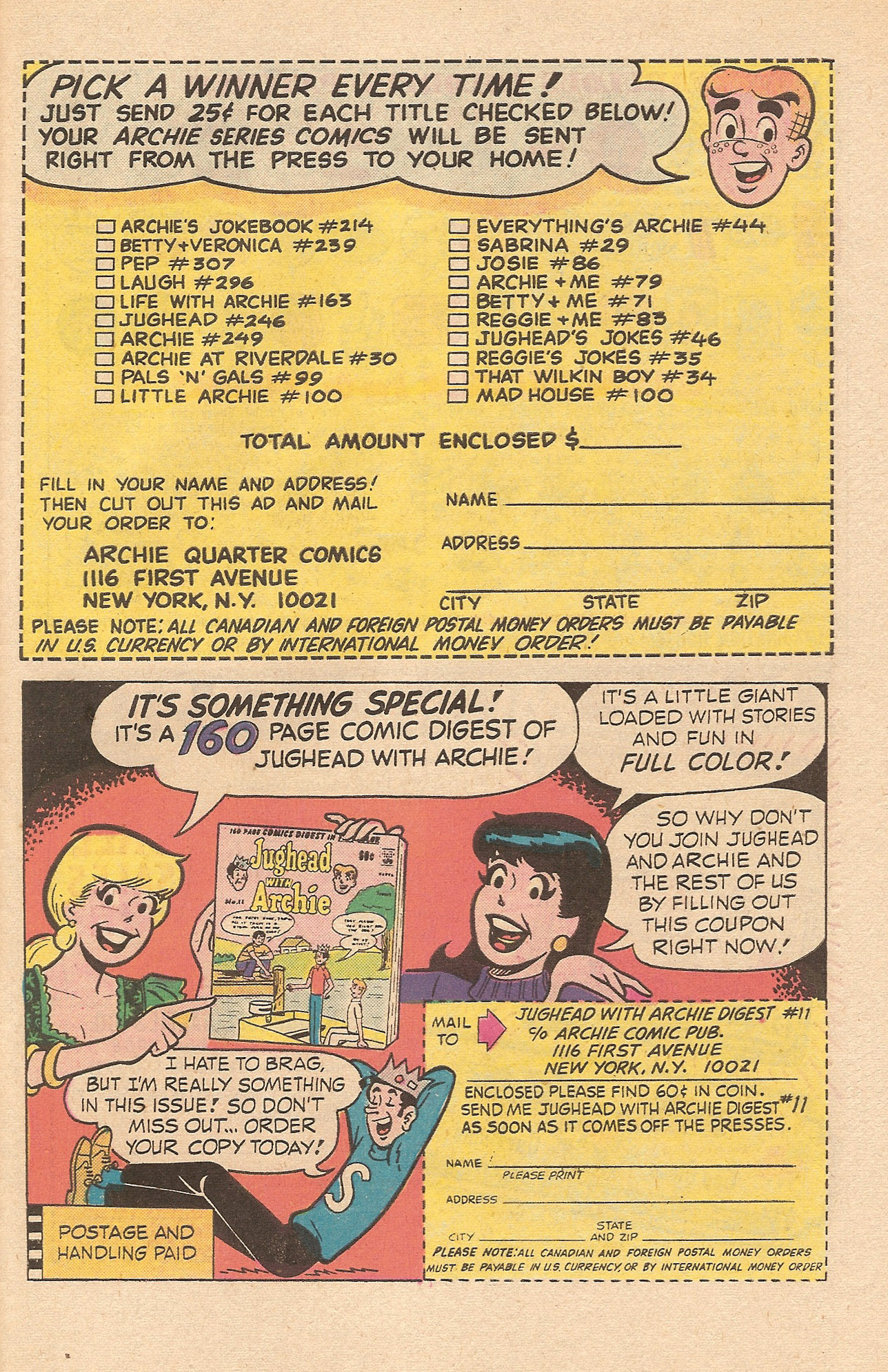 Read online Jughead (1965) comic -  Issue #245 - 27