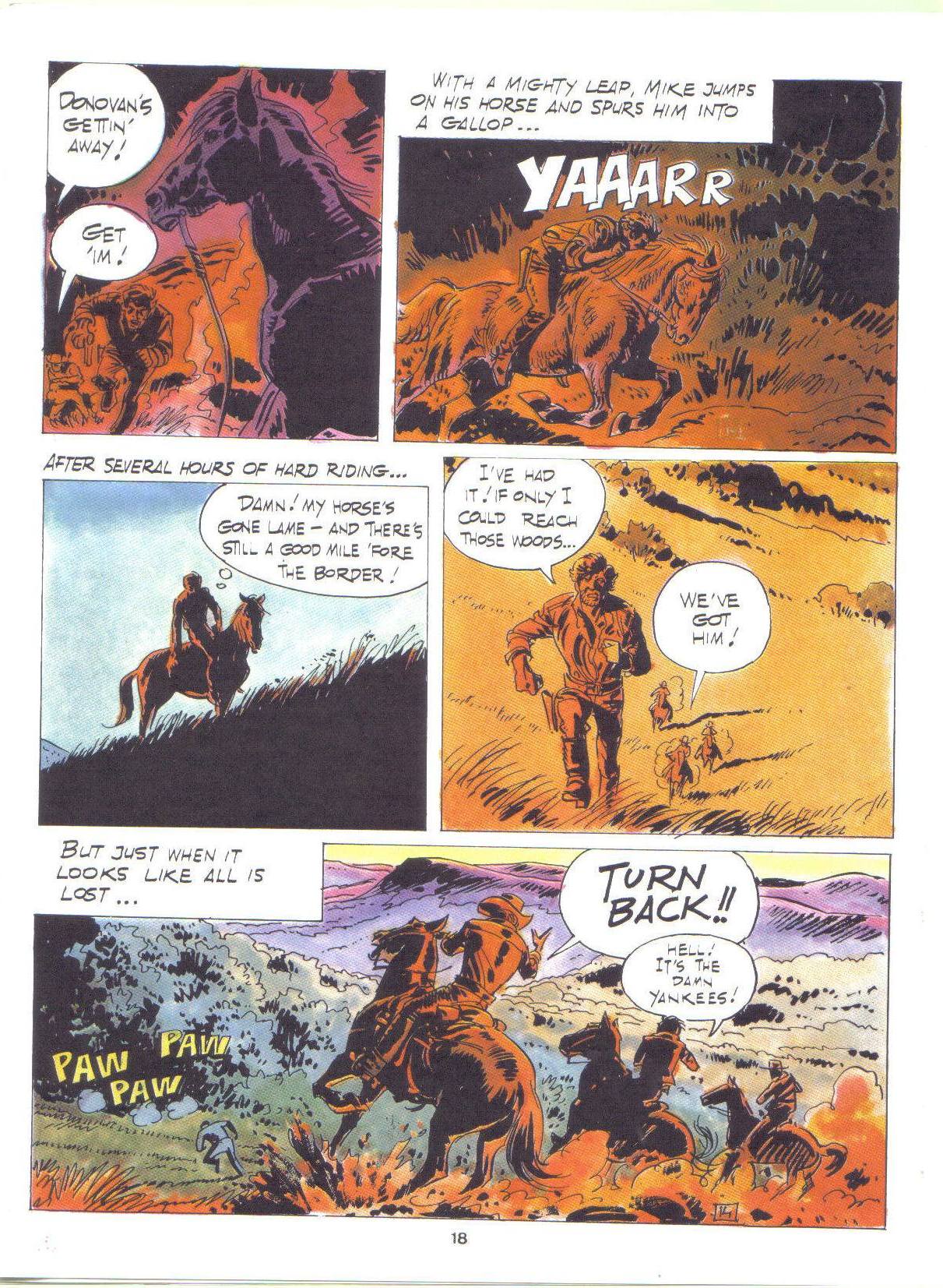 Read online Young Blueberry comic -  Issue # TPB 1 - 18
