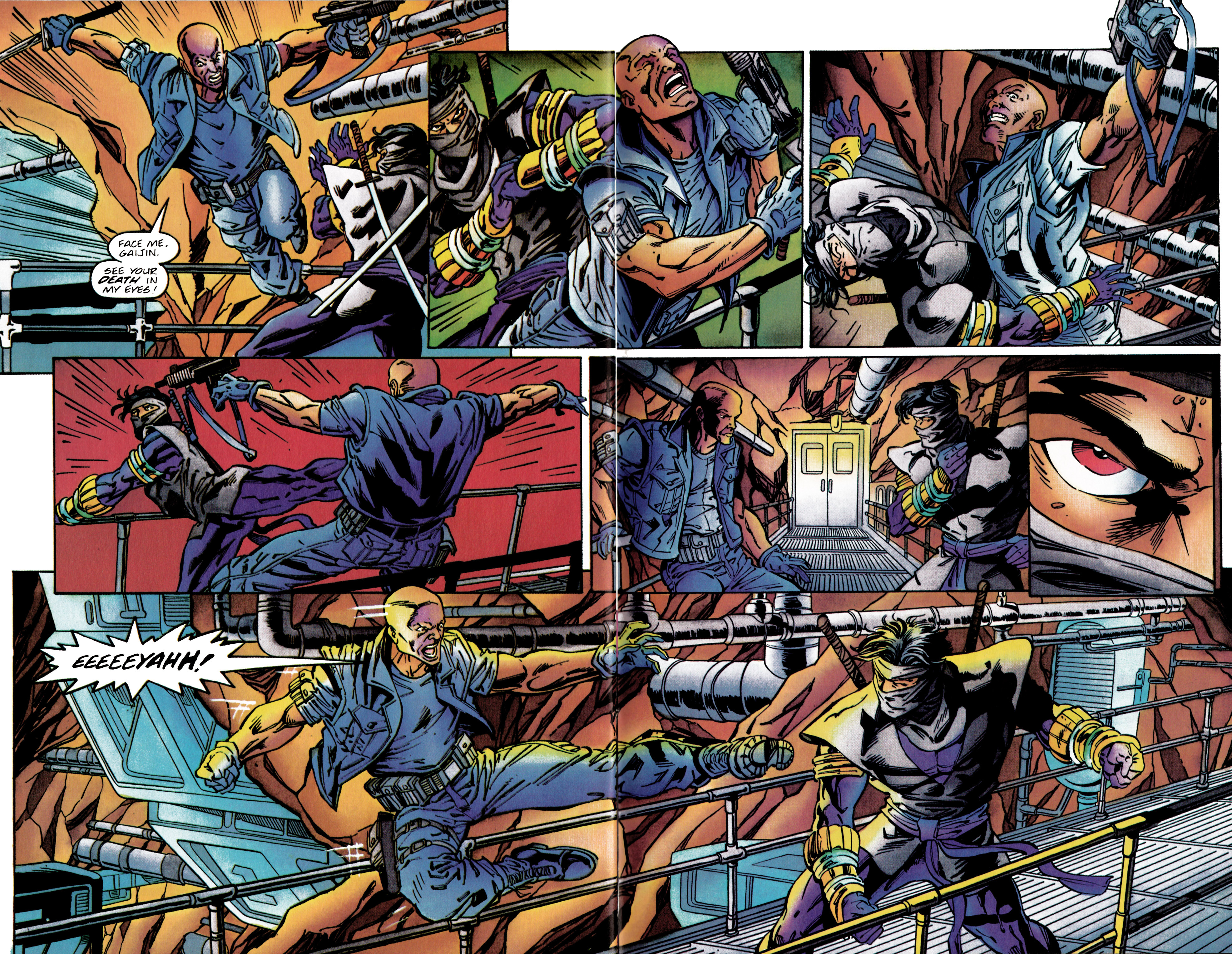 Read online Ninjak Yearbook comic -  Issue # Full - 36