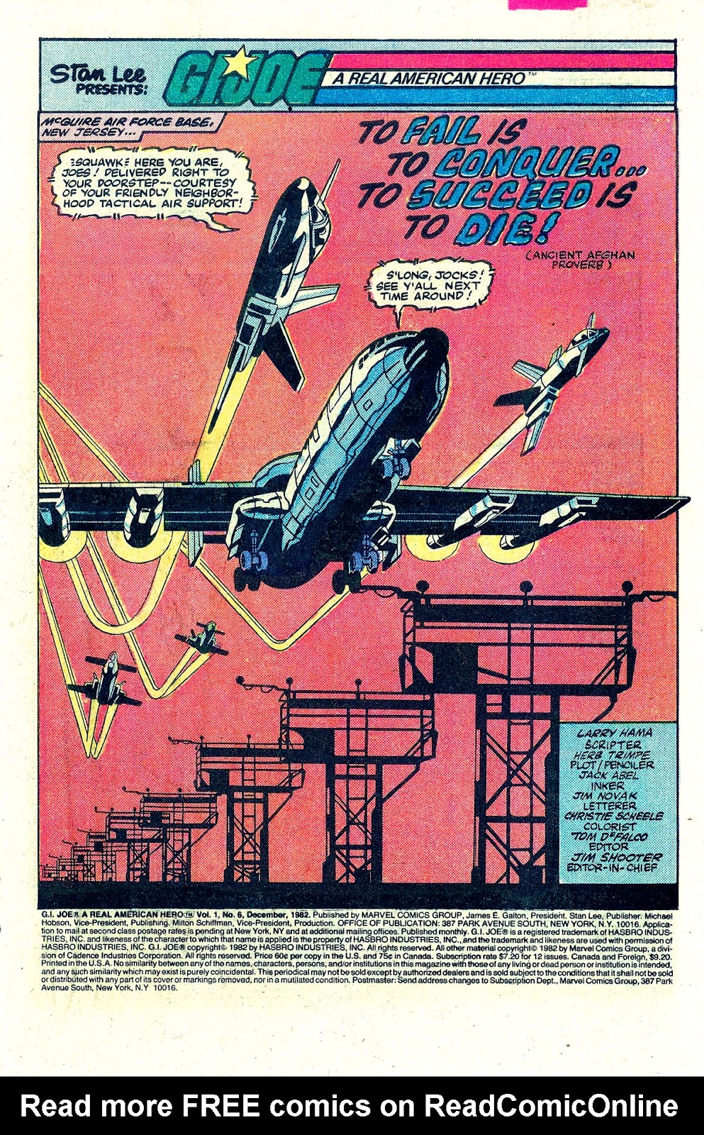 G.I. Joe: A Real American Hero issue 6 - Page 2