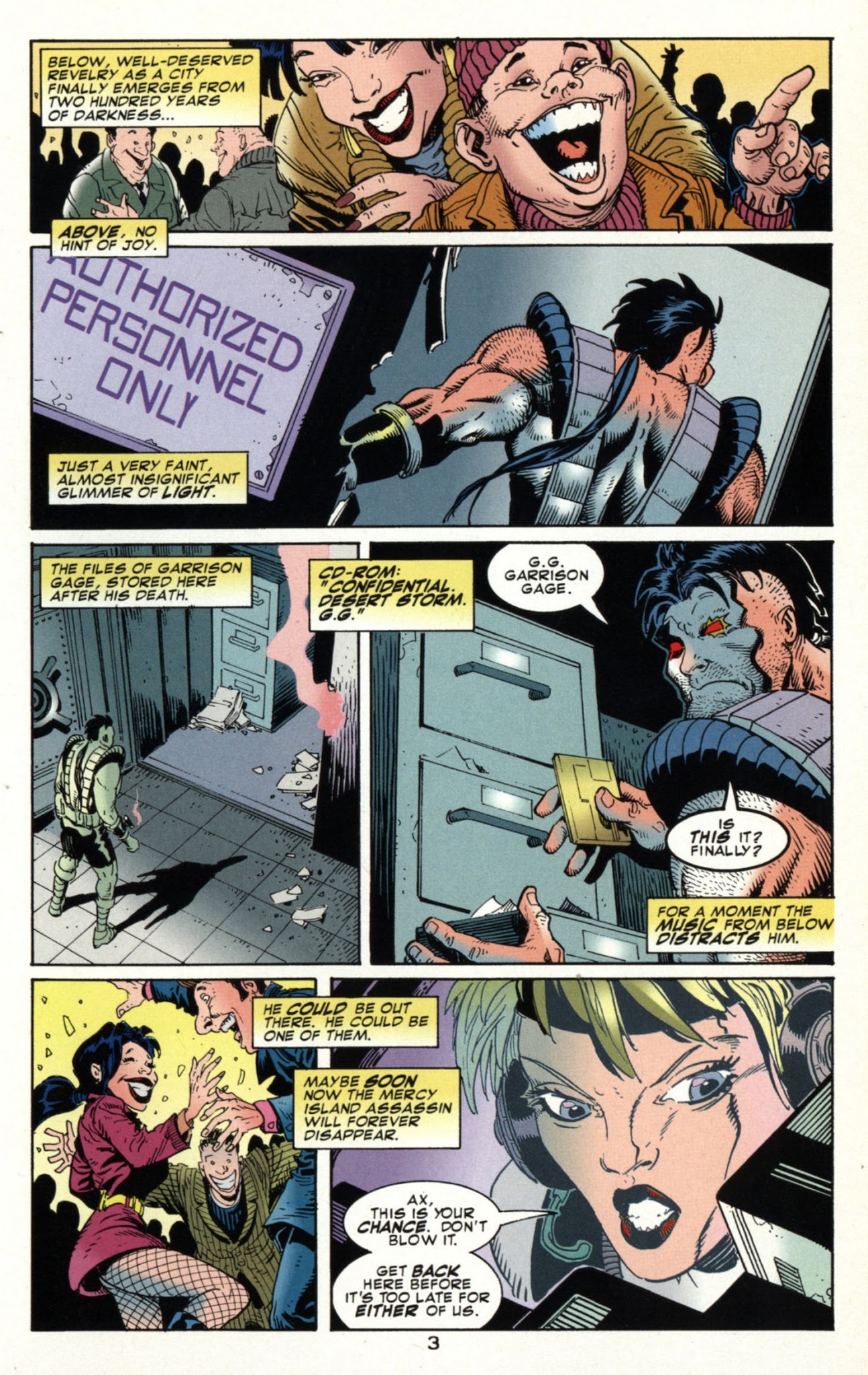 Read online The Man Called A-X comic -  Issue #1 - 5