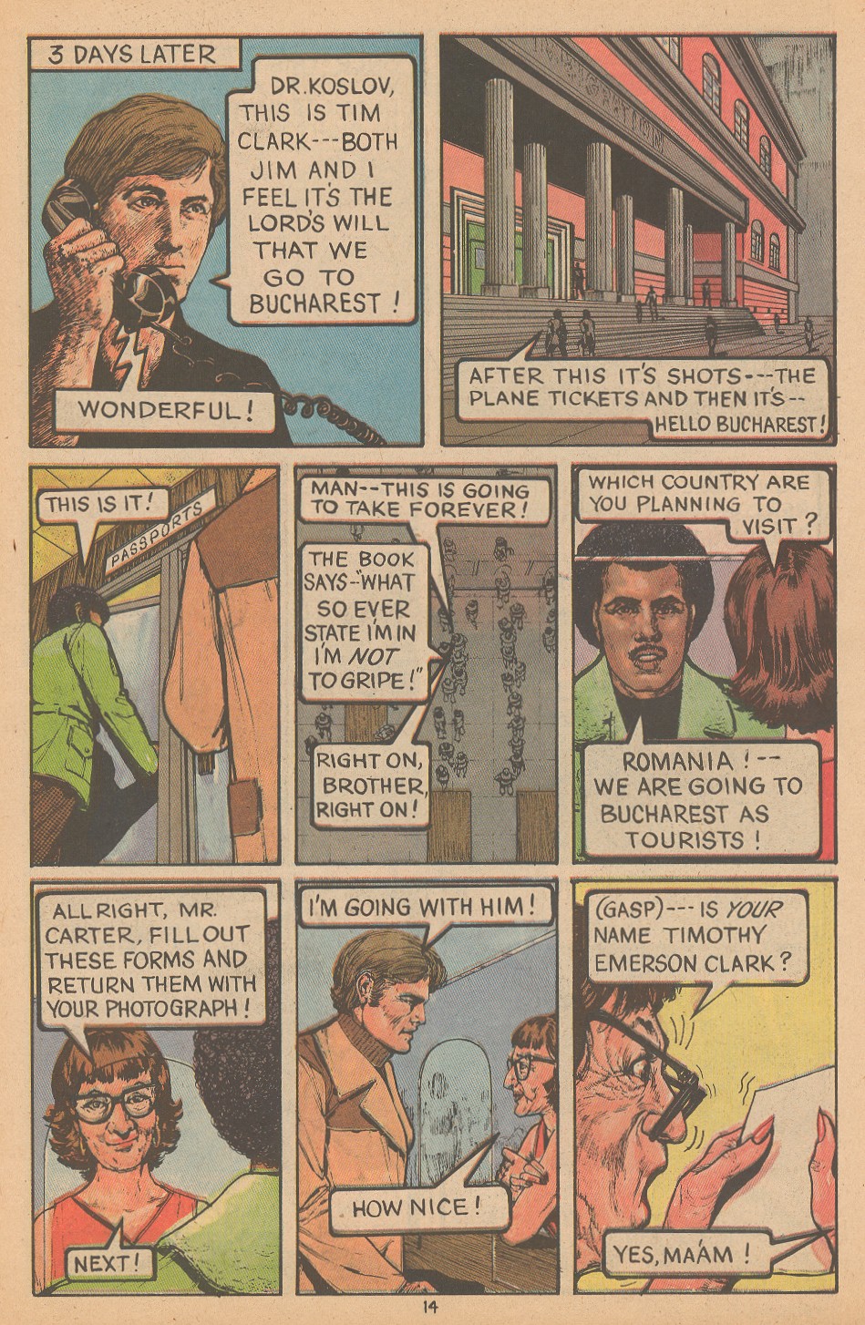 Read online The Crusaders (1974) comic -  Issue #1 - 16