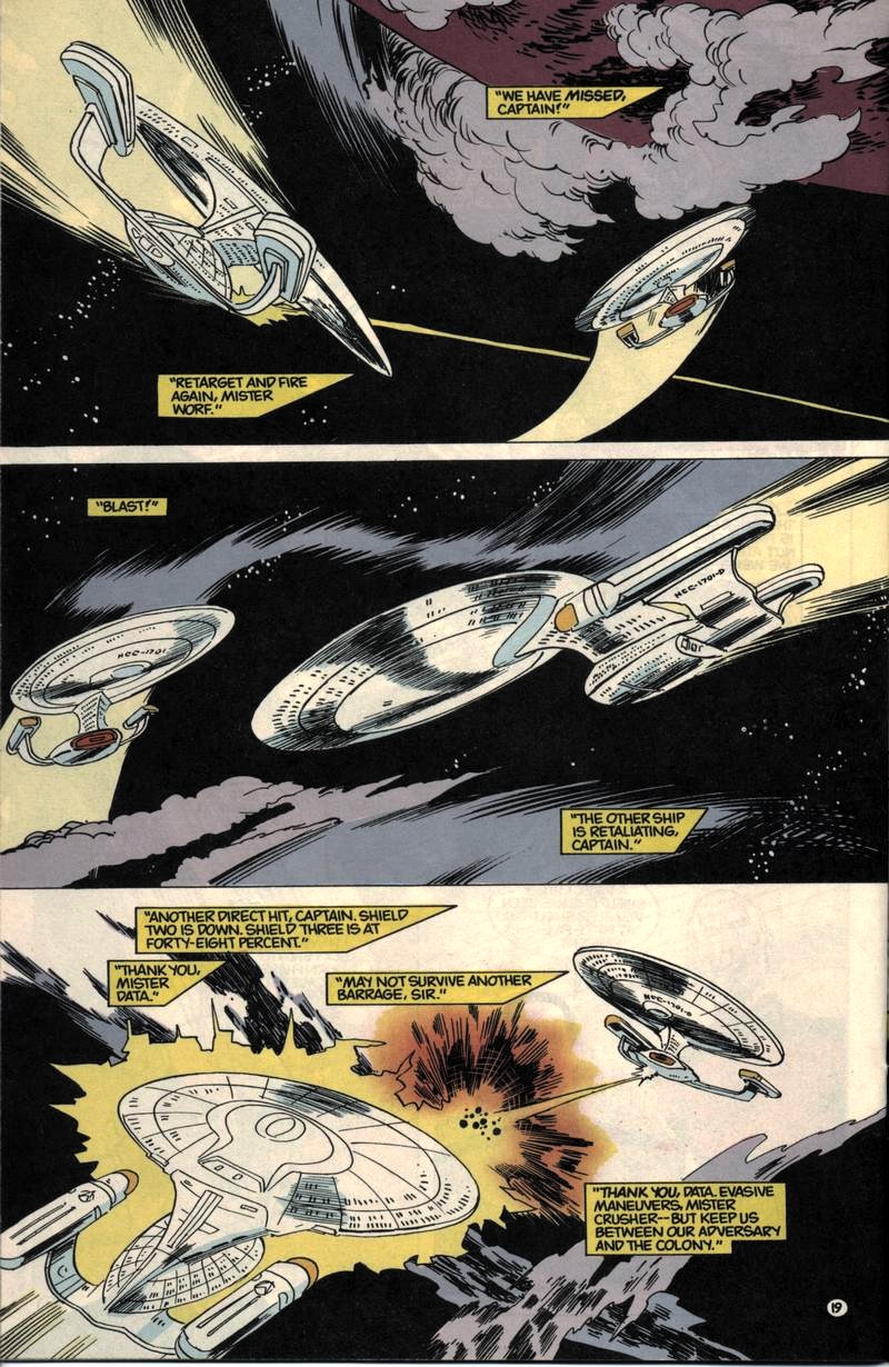 Read online Star Trek: The Next Generation (1989) comic -  Issue #11 - 19