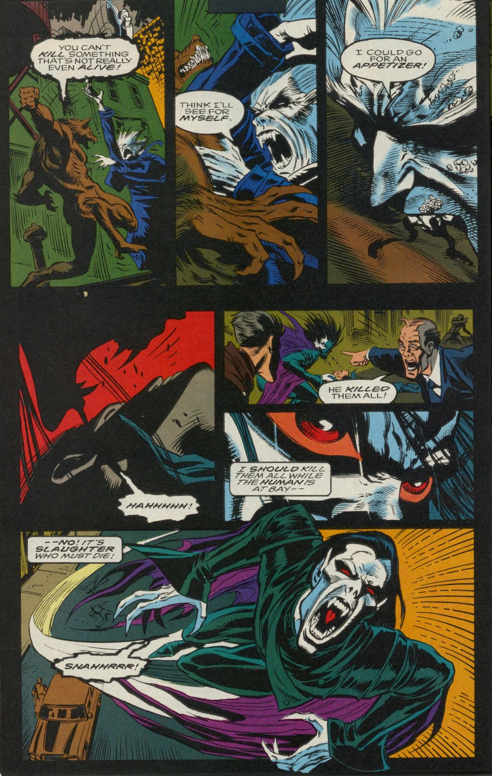 Read online Morbius: The Living Vampire (1992) comic -  Issue #11 - 11