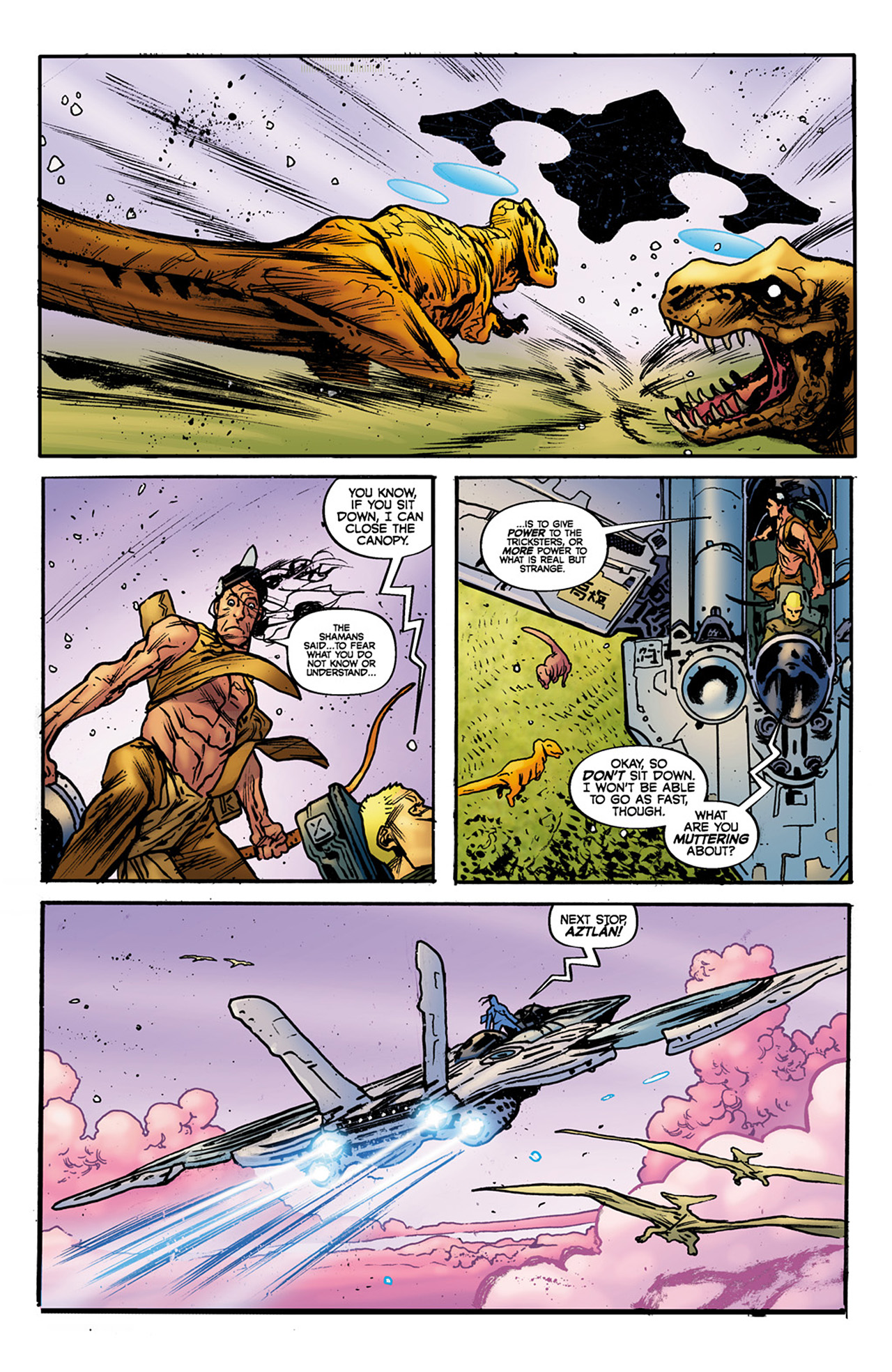 Read online Turok, Son of Stone (2010) comic -  Issue #3 - 20