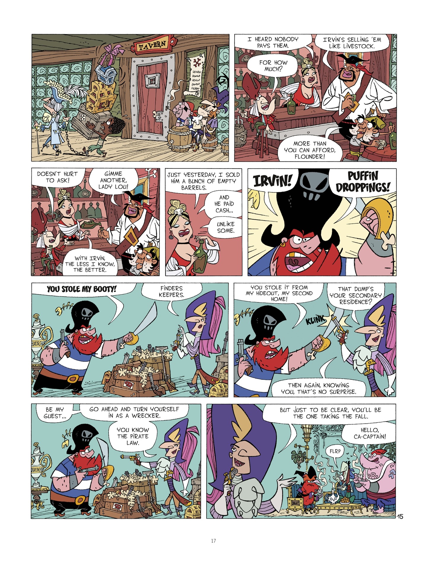 Read online Pirate Family comic -  Issue #1 - 17