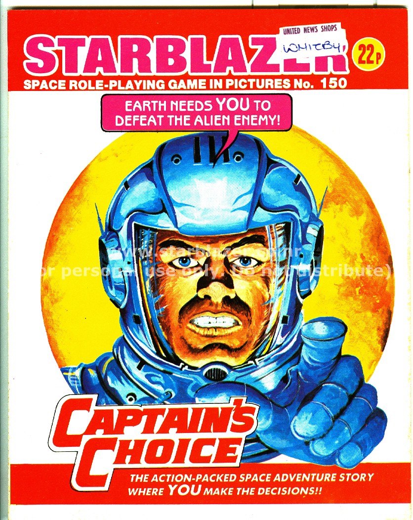 Read online Starblazer comic -  Issue #150 - 2