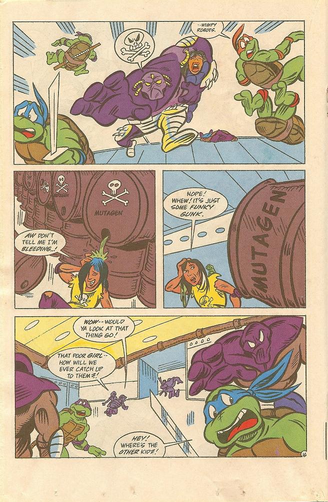 Read online Teenage Mutant Ninja Turtles Adventures (1989) comic -  Issue #18 - 17