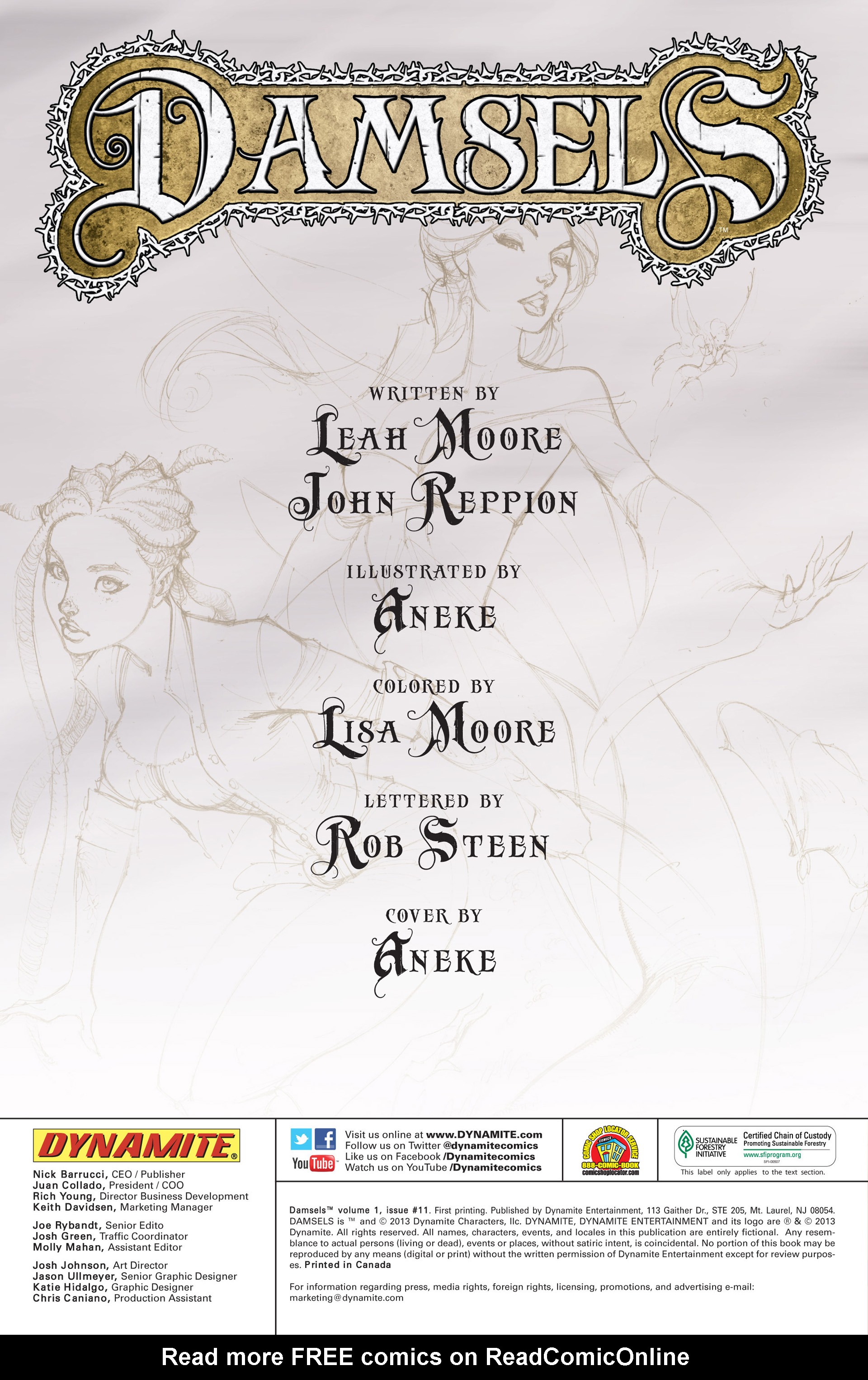 Read online Damsels comic -  Issue #11 - 2