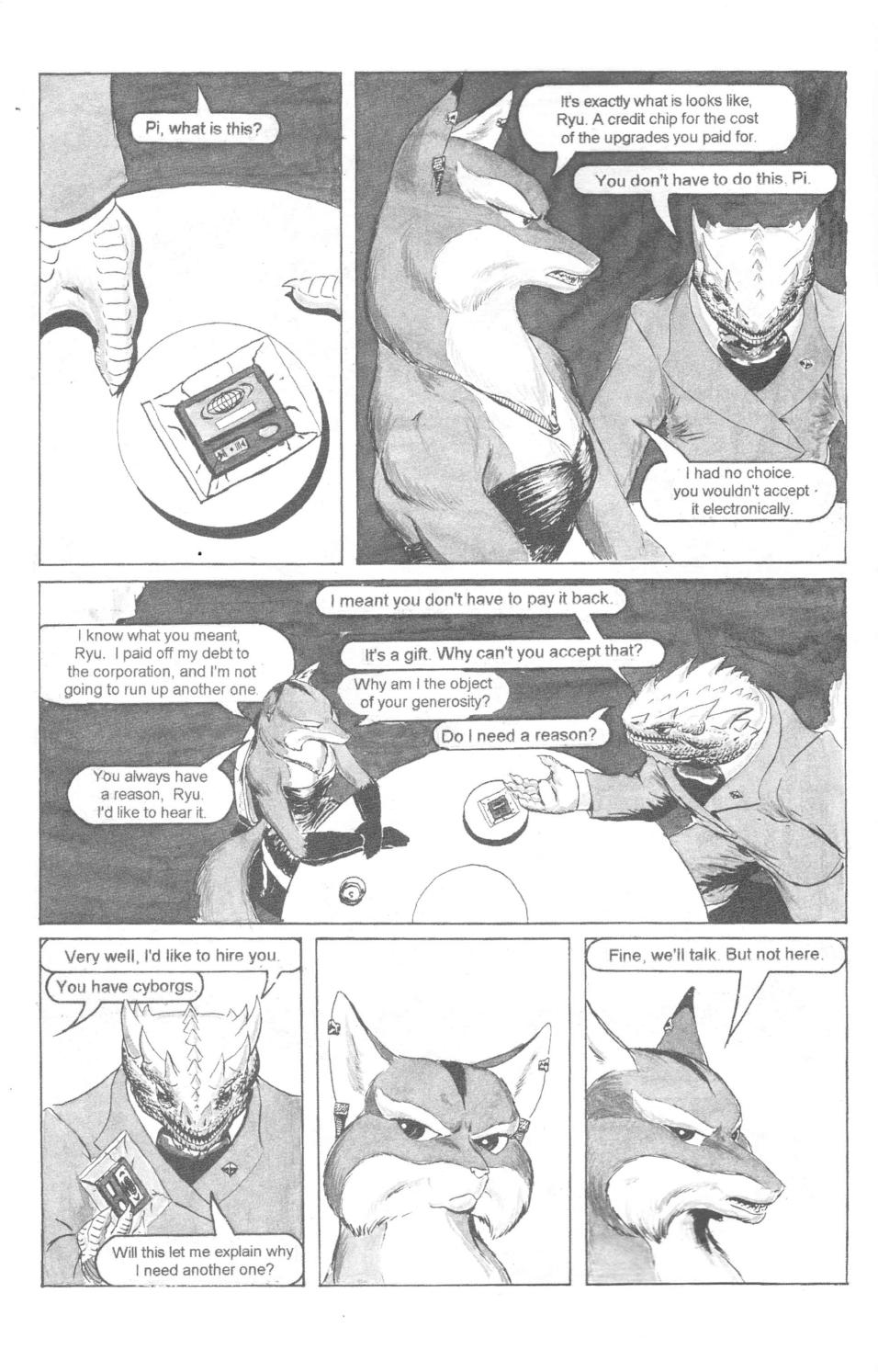 Read online Zaibatsu Tears comic -  Issue #2 - 10