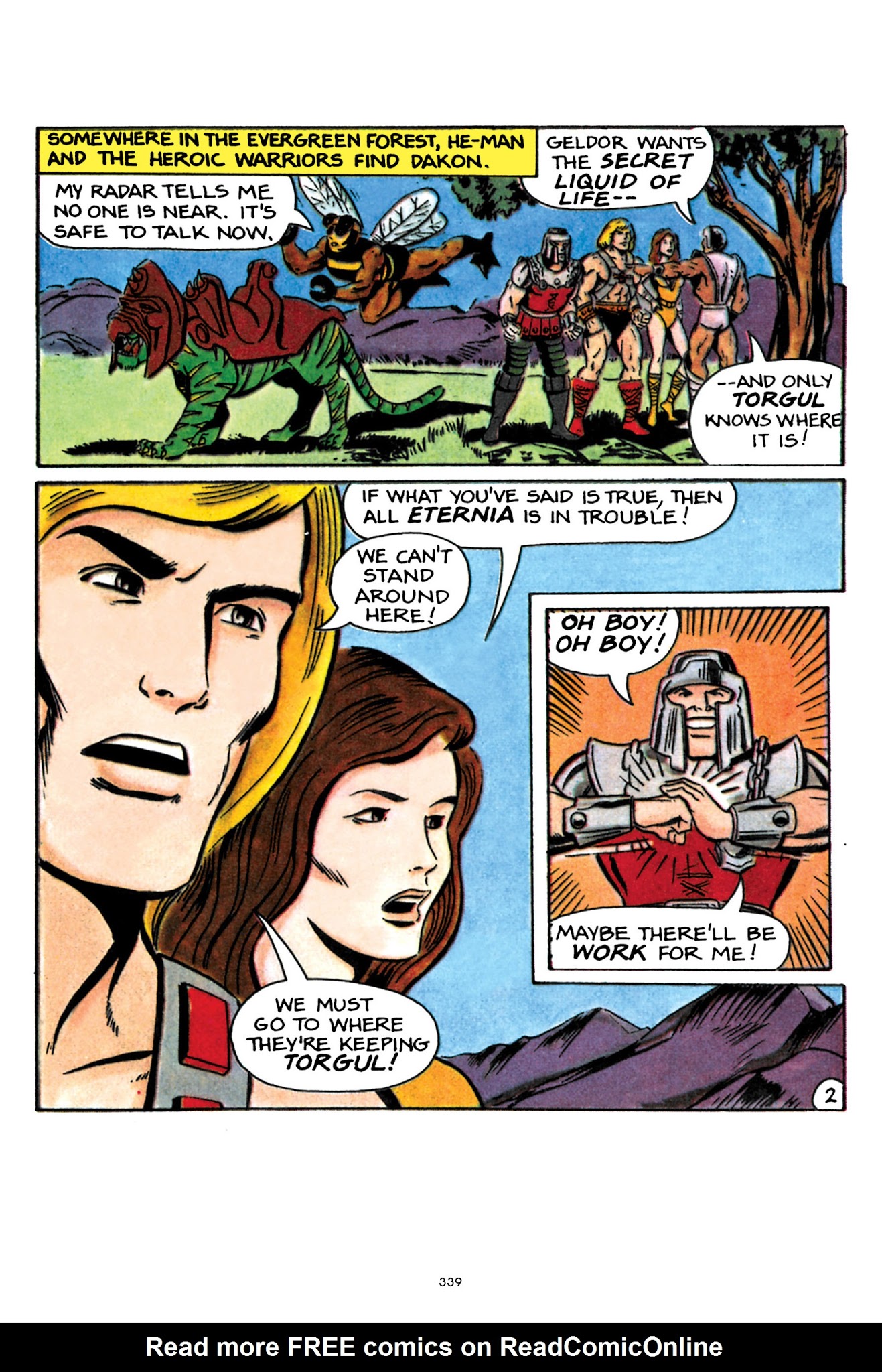 Read online He-Man and the Masters of the Universe Minicomic Collection comic -  Issue # TPB 1 - 333