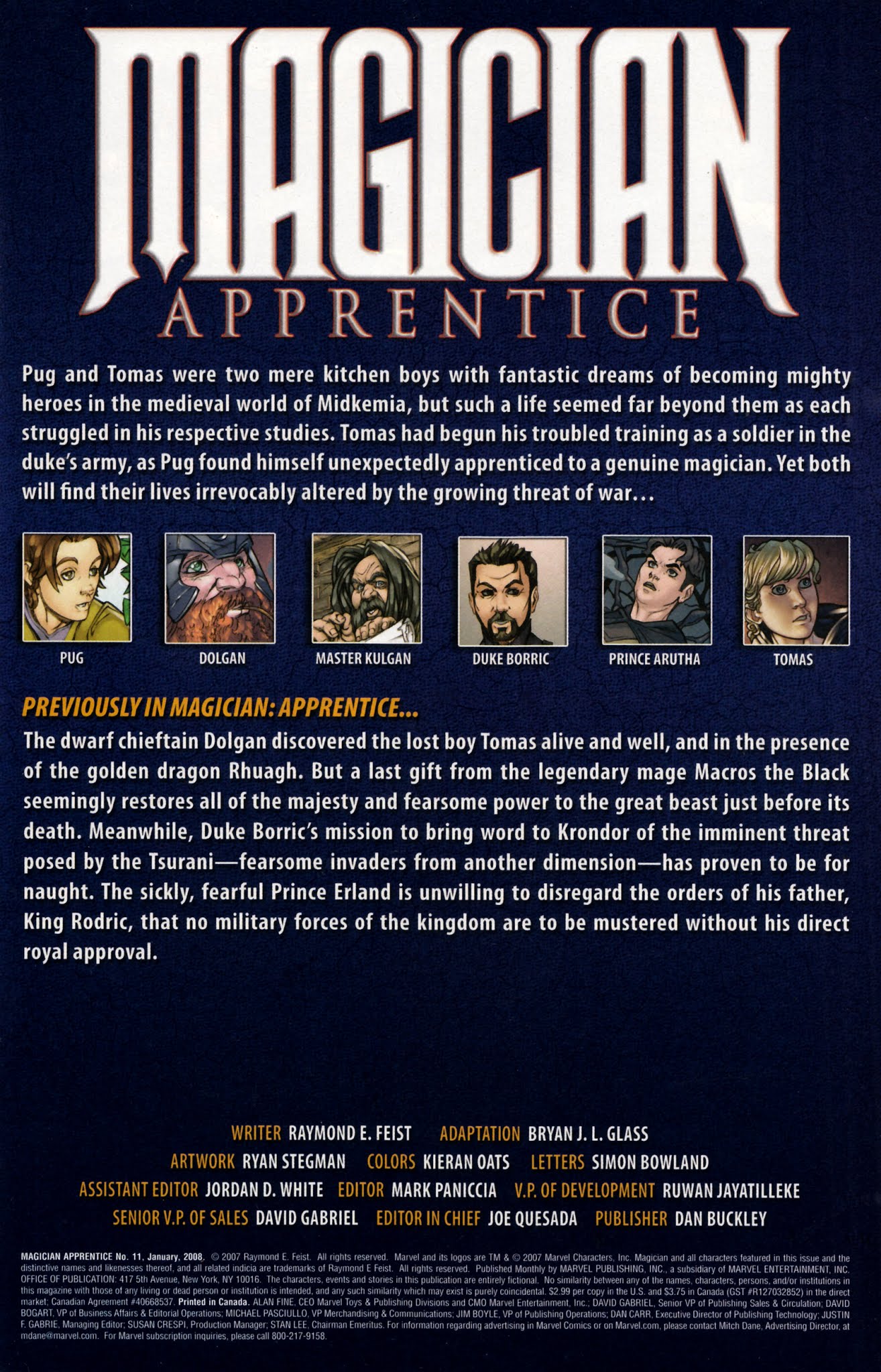 Read online Magician: Apprentice comic -  Issue #11 - 2