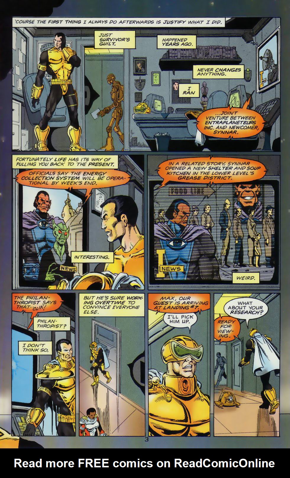 Read online Hardcore Station comic -  Issue #3 - 4