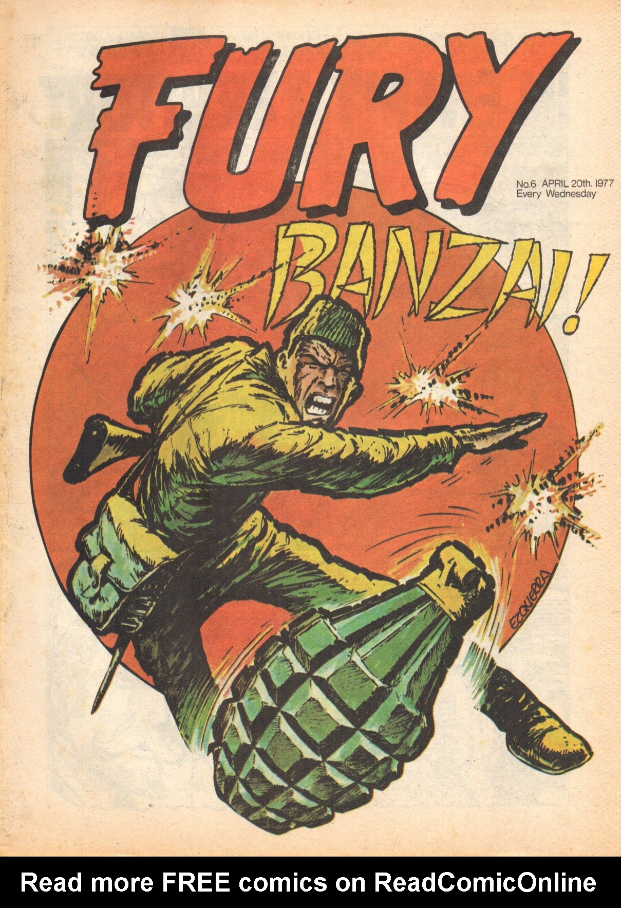Read online Fury (1977) comic -  Issue #6 - 1