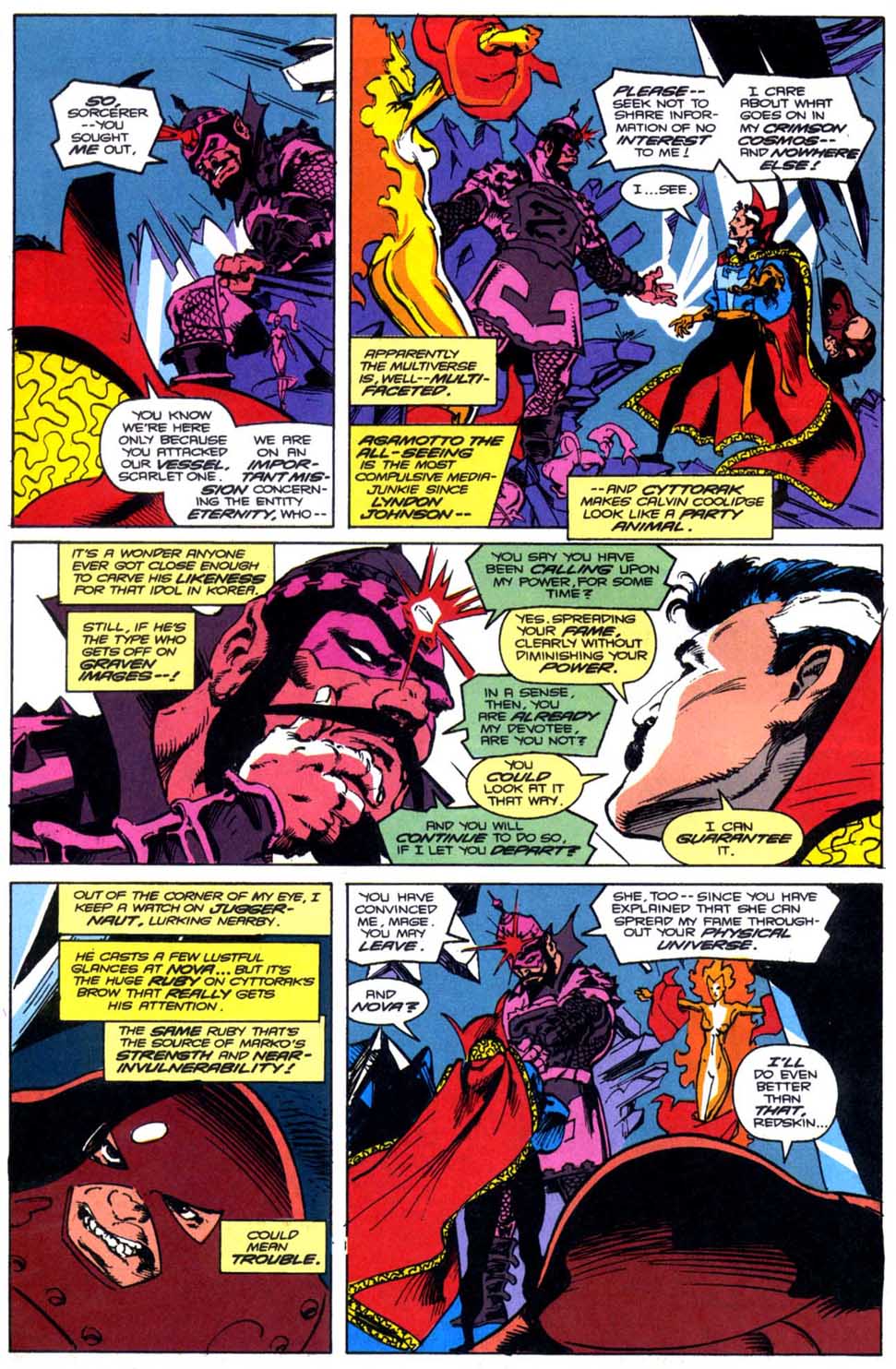 Read online Doctor Strange: Sorcerer Supreme comic -  Issue #44 - 15