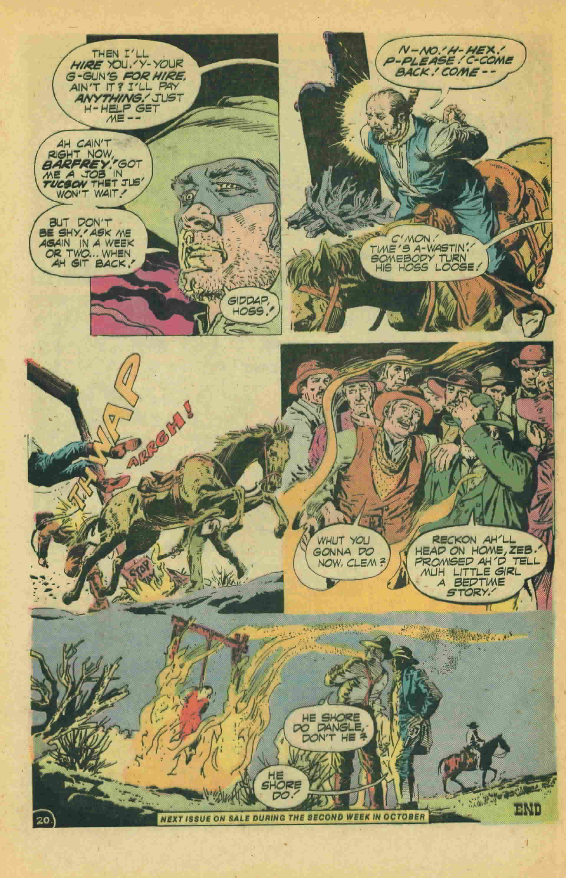 Read online Weird Western Tales (1972) comic -  Issue #25 - 21