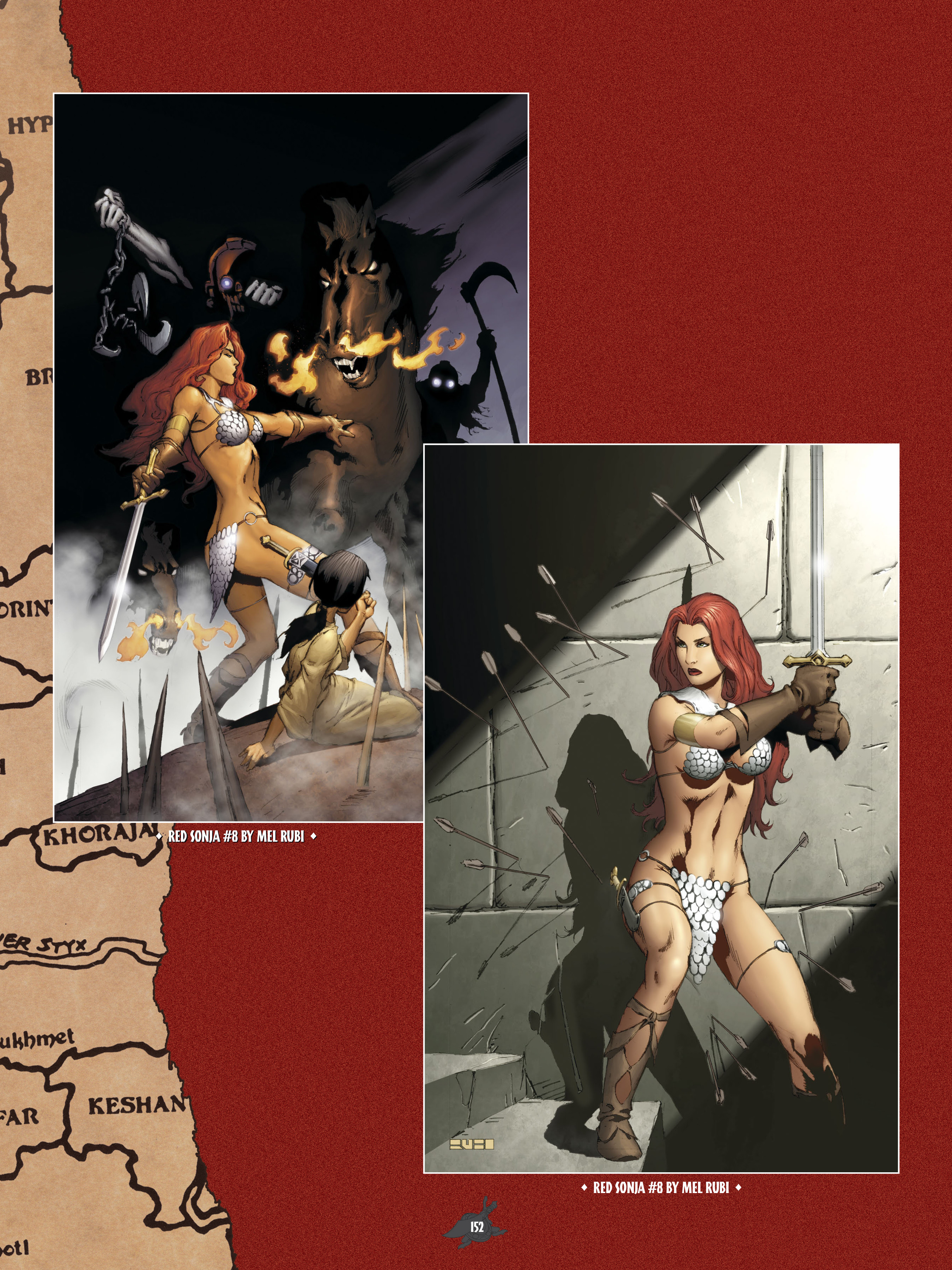 Read online The Art of Red Sonja comic -  Issue # TPB 1 (Part 2) - 46