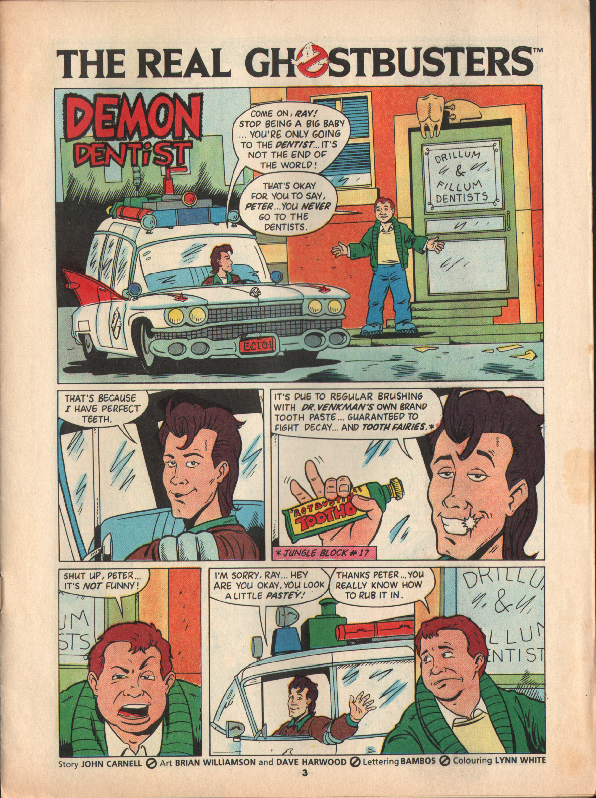 Read online The Real Ghostbusters comic -  Issue #19 - 3