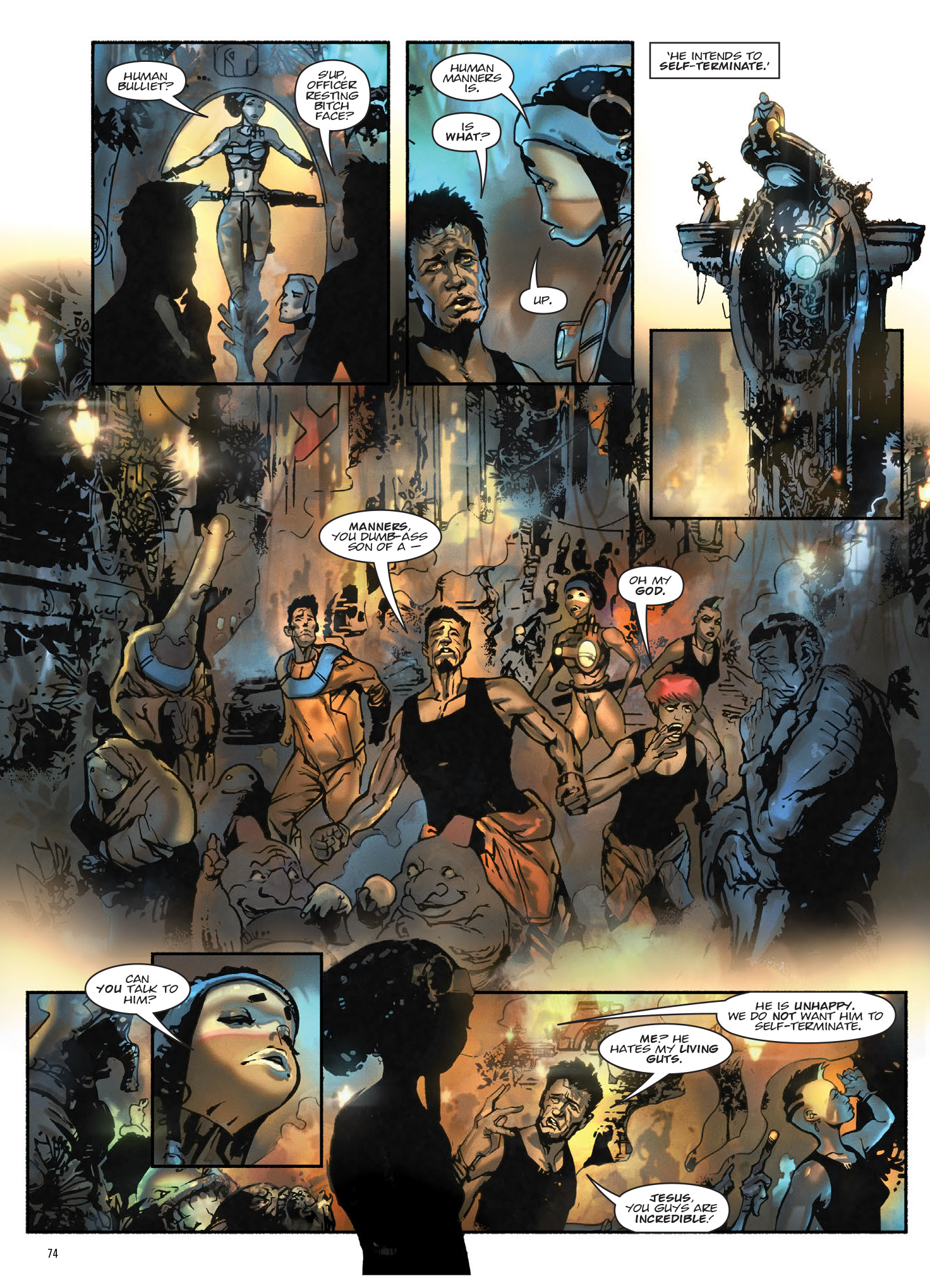 Read online Grey Area: A Long Way Home comic -  Issue # TPB (Part 1) - 76
