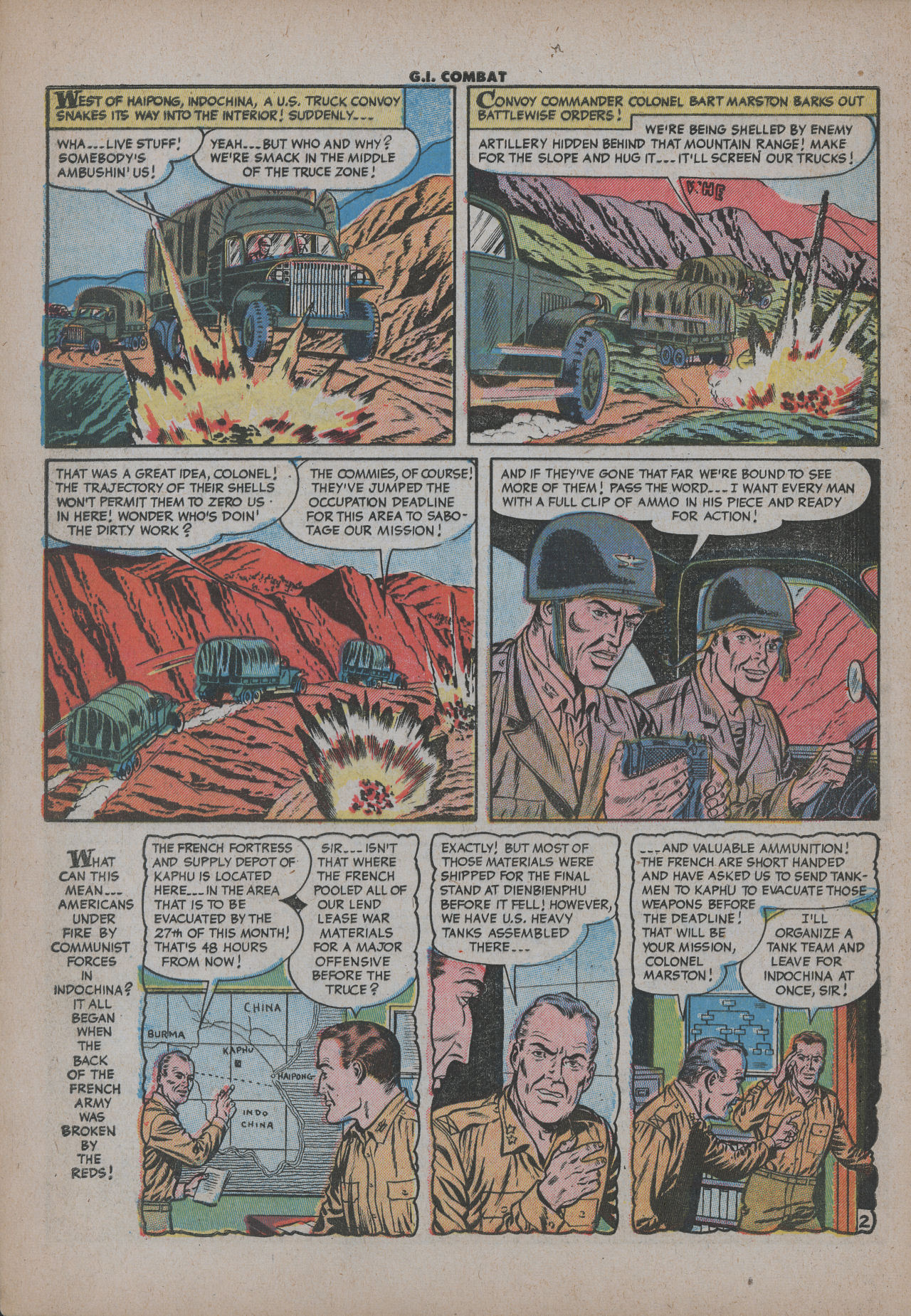 Read online G.I. Combat (1952) comic -  Issue #27 - 4