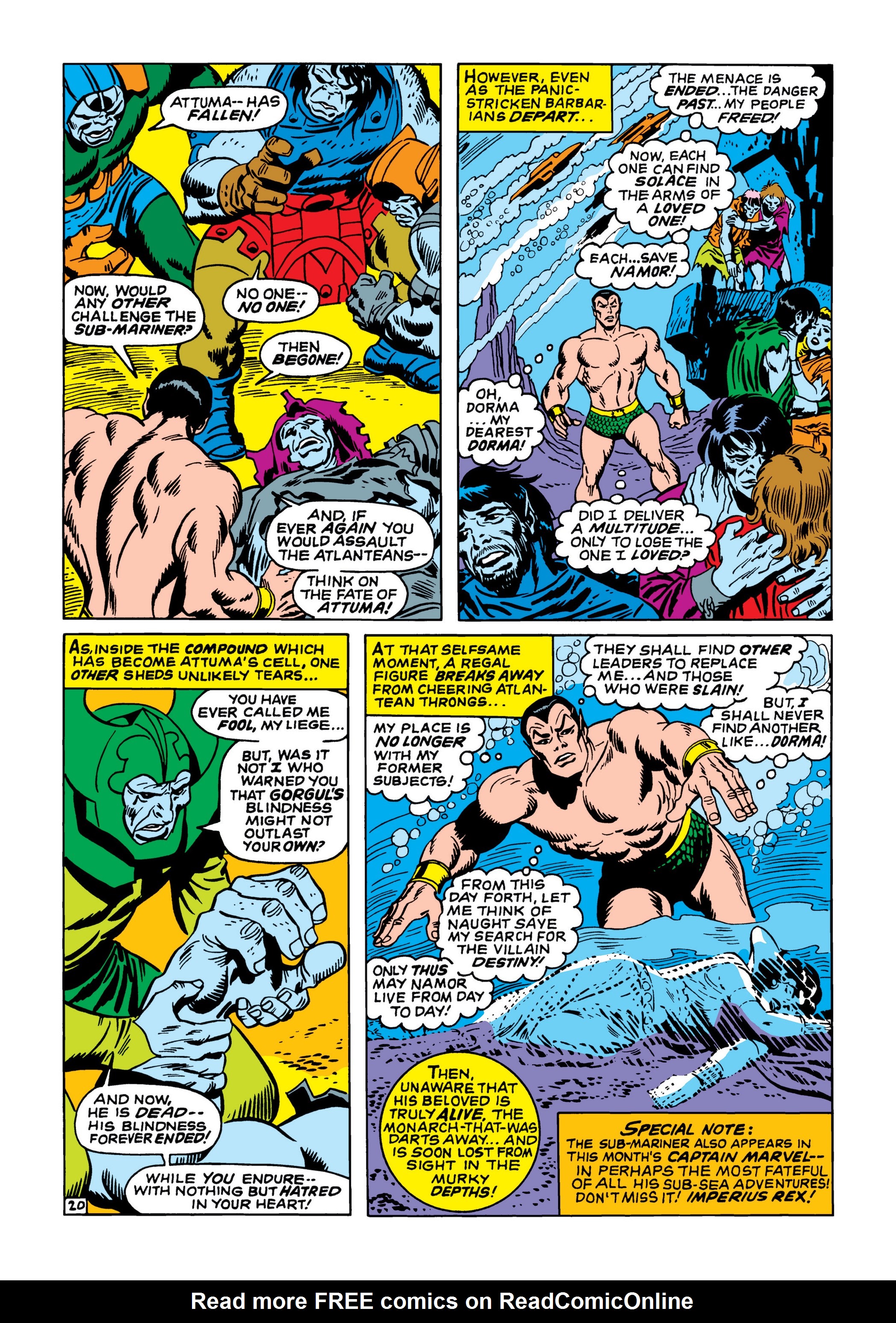 Read online Marvel Masterworks: The Sub-Mariner comic -  Issue # TPB 3 (Part 1) - 71