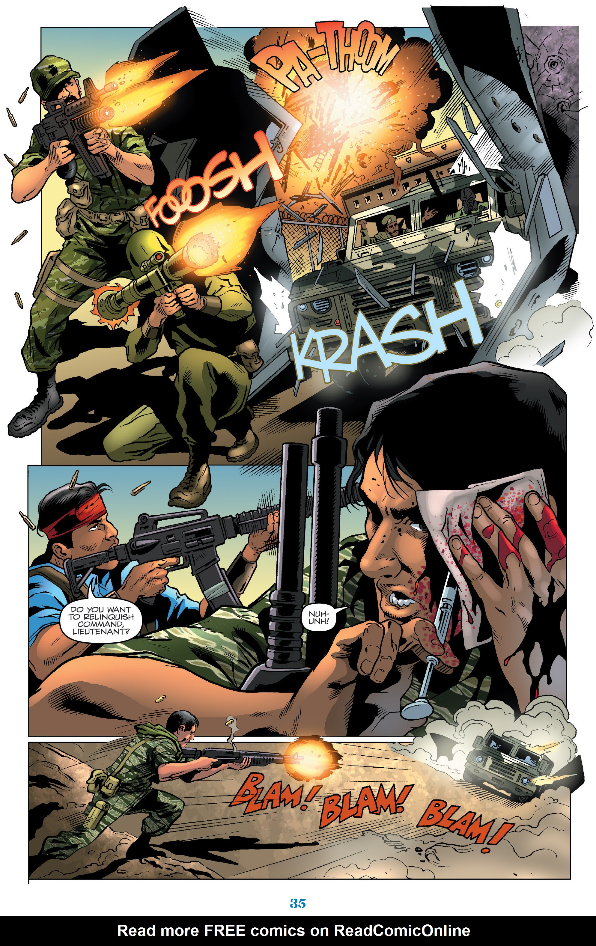 Read online Classic G.I. Joe comic -  Issue # TPB 19 (Part 1) - 36