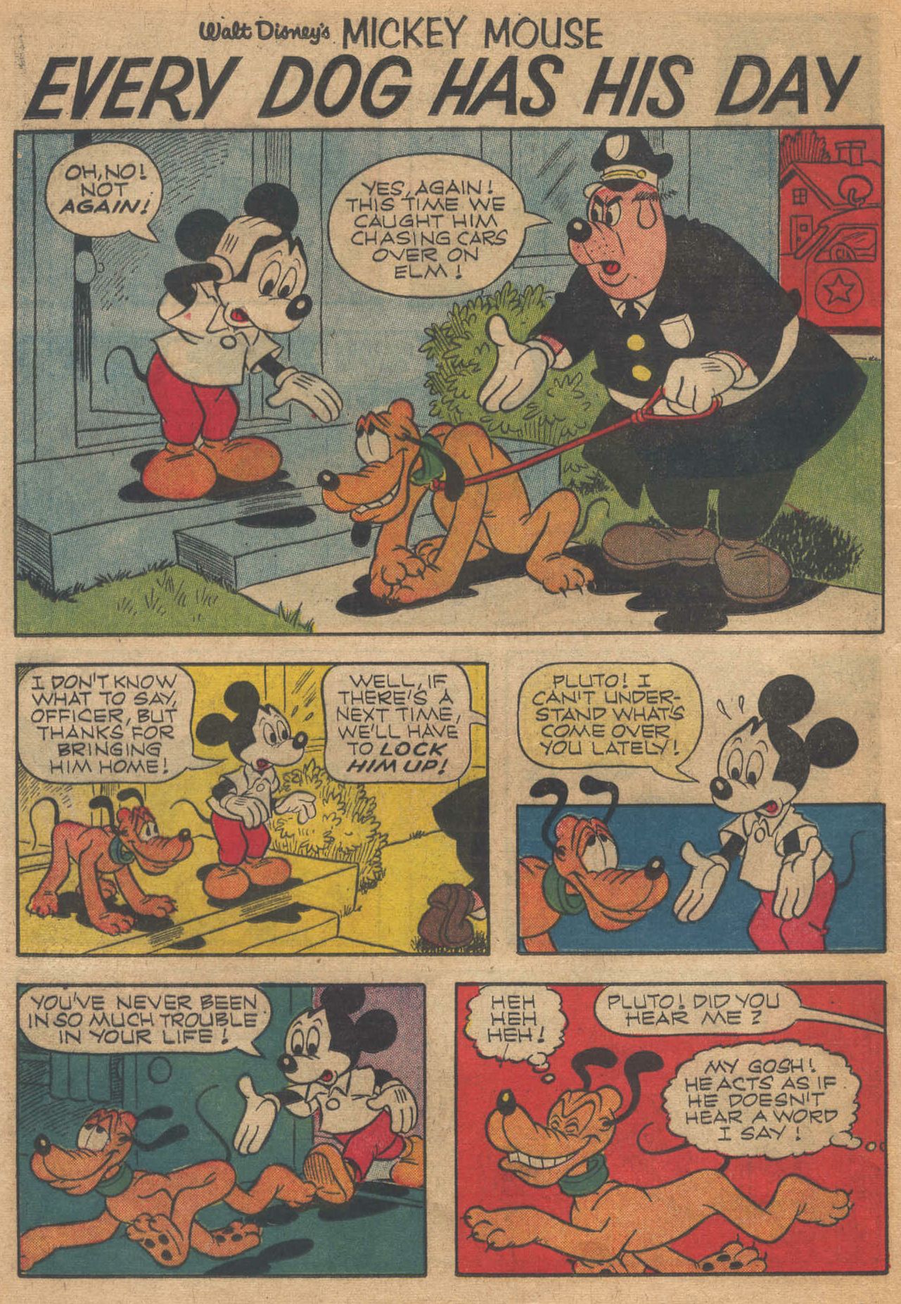 Read online Walt Disney's Mickey Mouse comic -  Issue #91 - 16
