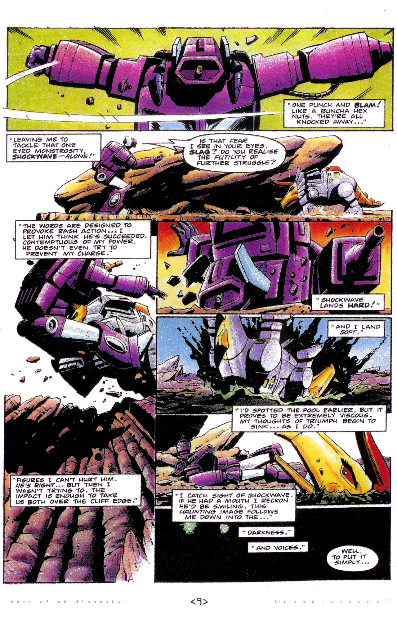 Read online The Transformers: Best of UK: Dinobots comic -  Issue #4 - 12